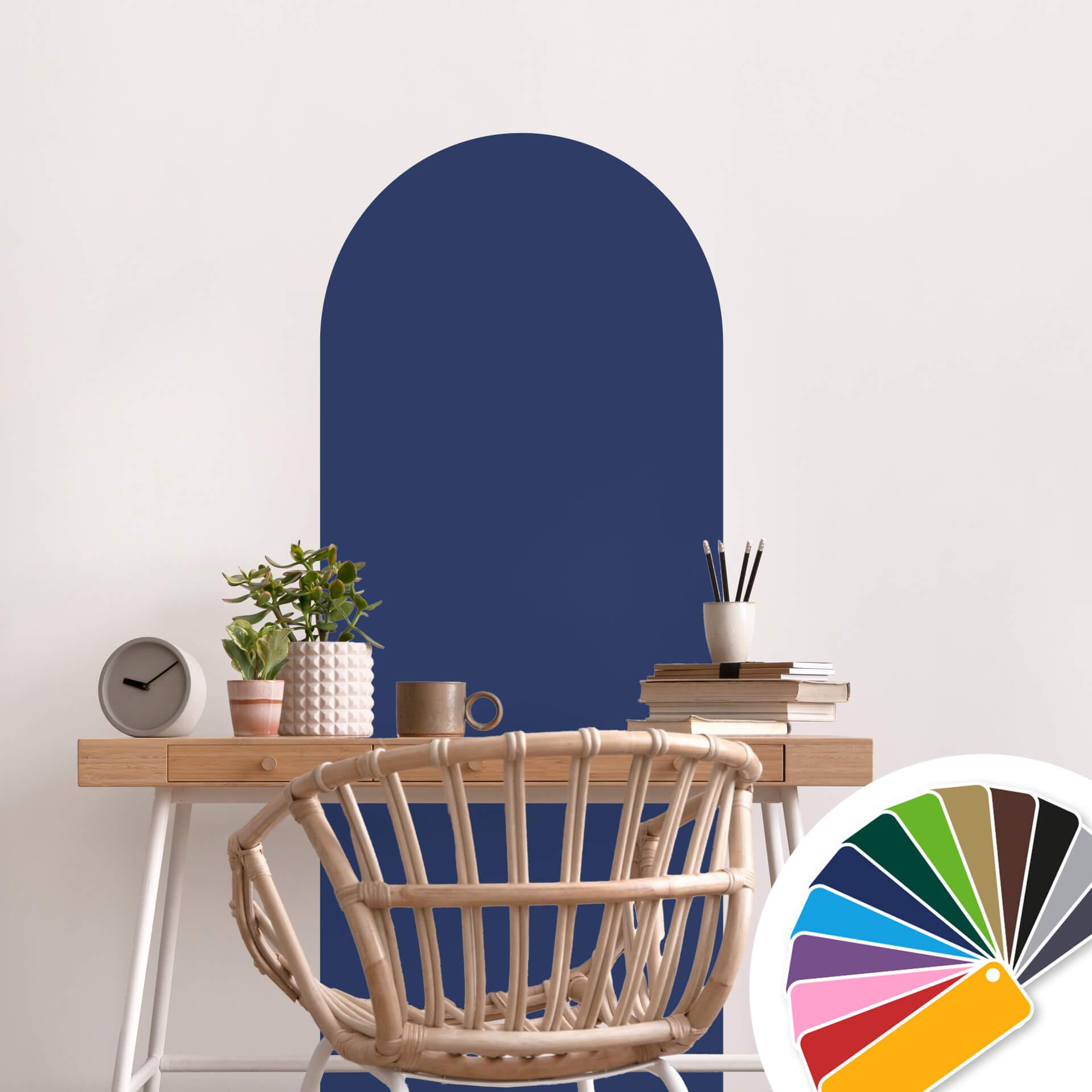 Wallsticker Rund bue - smal