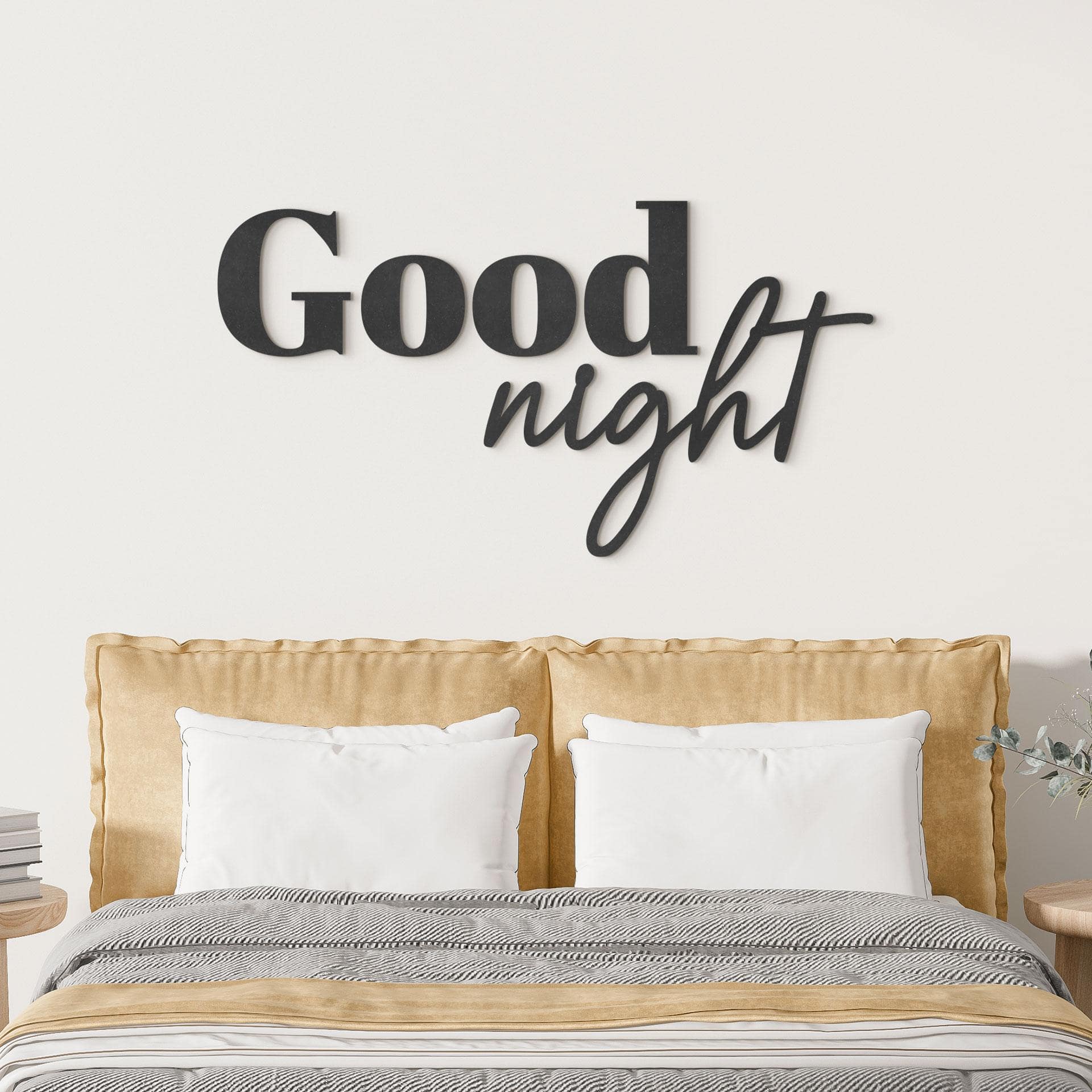 MDF-dekoration Good Night