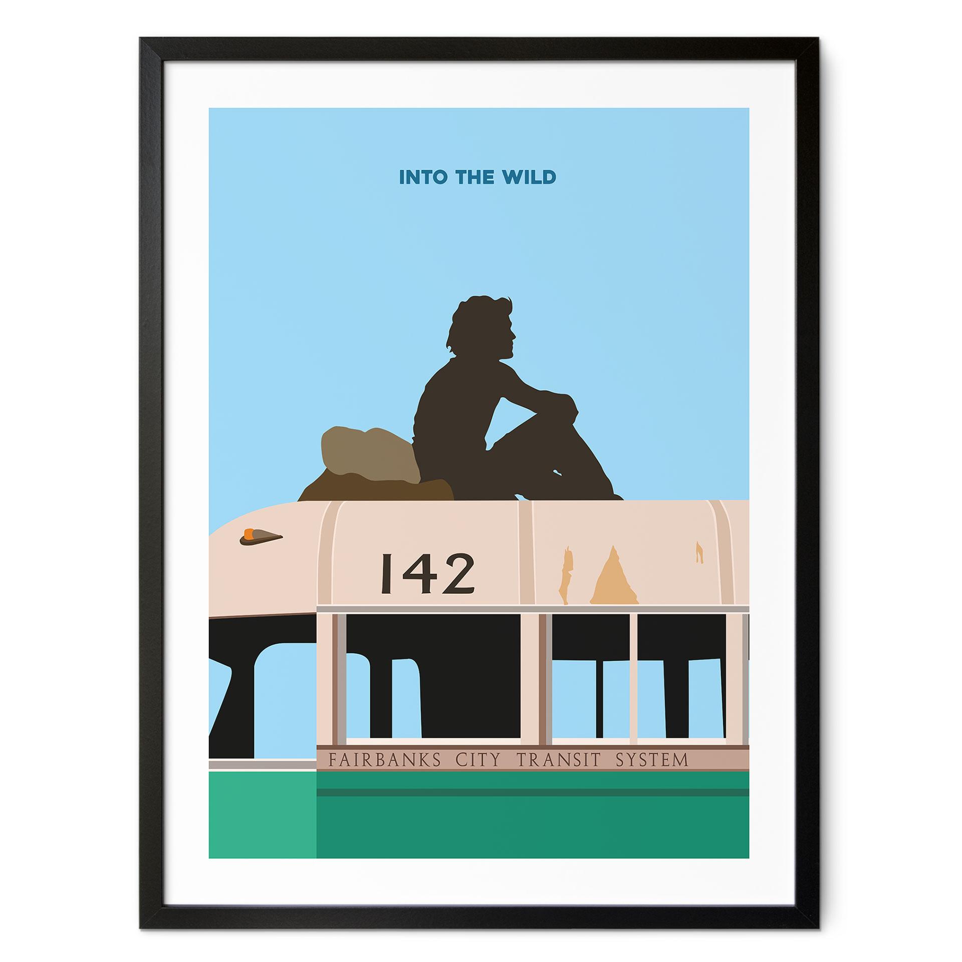 Plakat Inspireret af filmen "Into the Wild" - Gomes