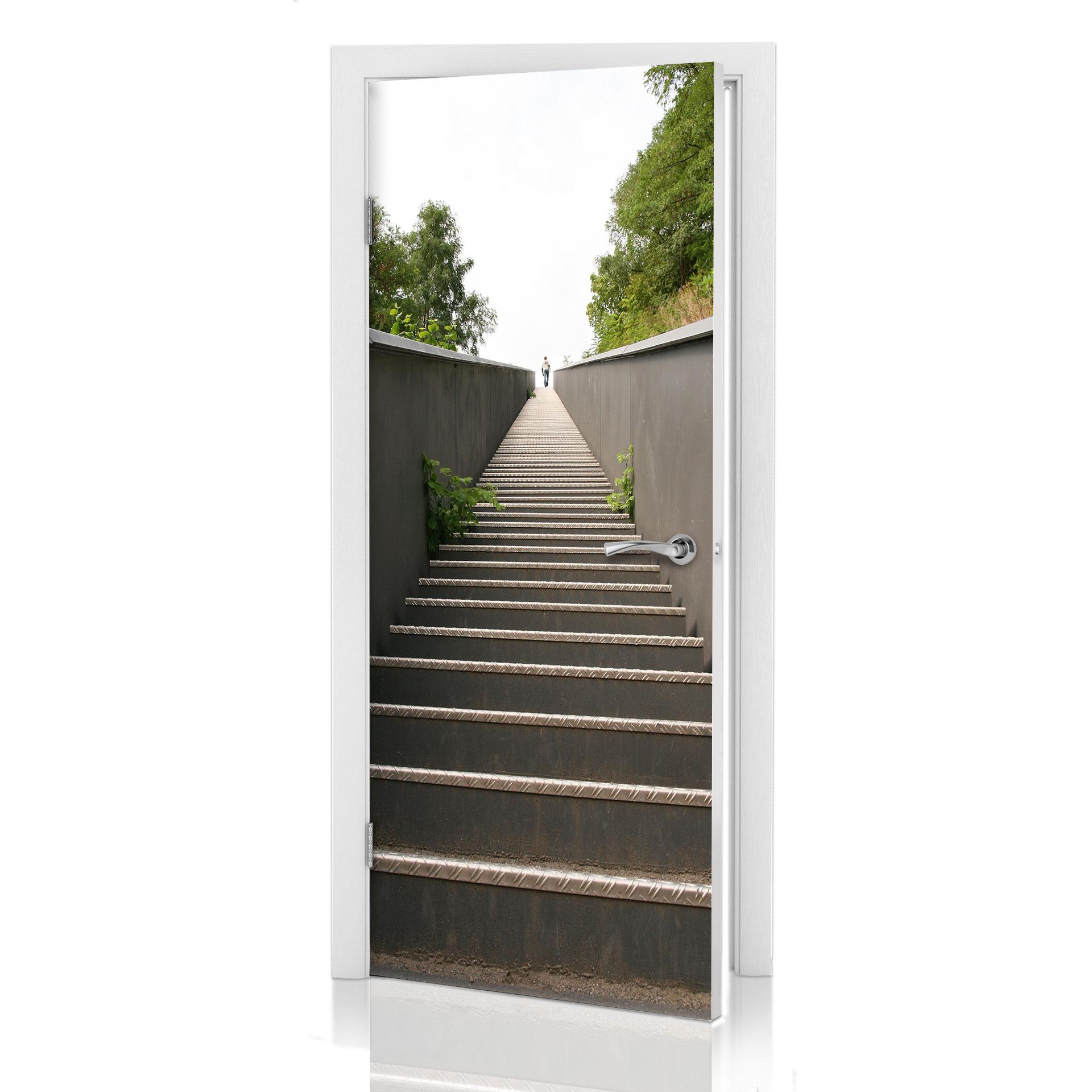 Stickers de Porte - Escalier vers le Ciel