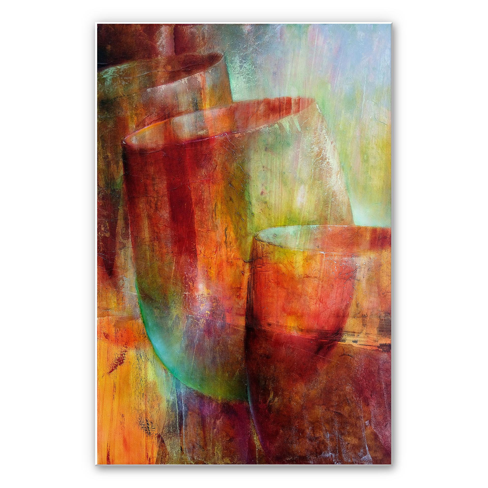 Wanddecoratie Schmucker - Twee Glazen