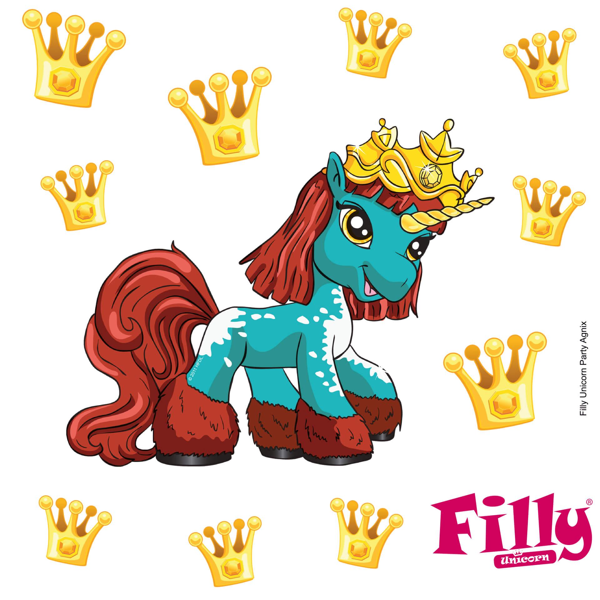 Muursticker Filly Unicorn - Party Agnix