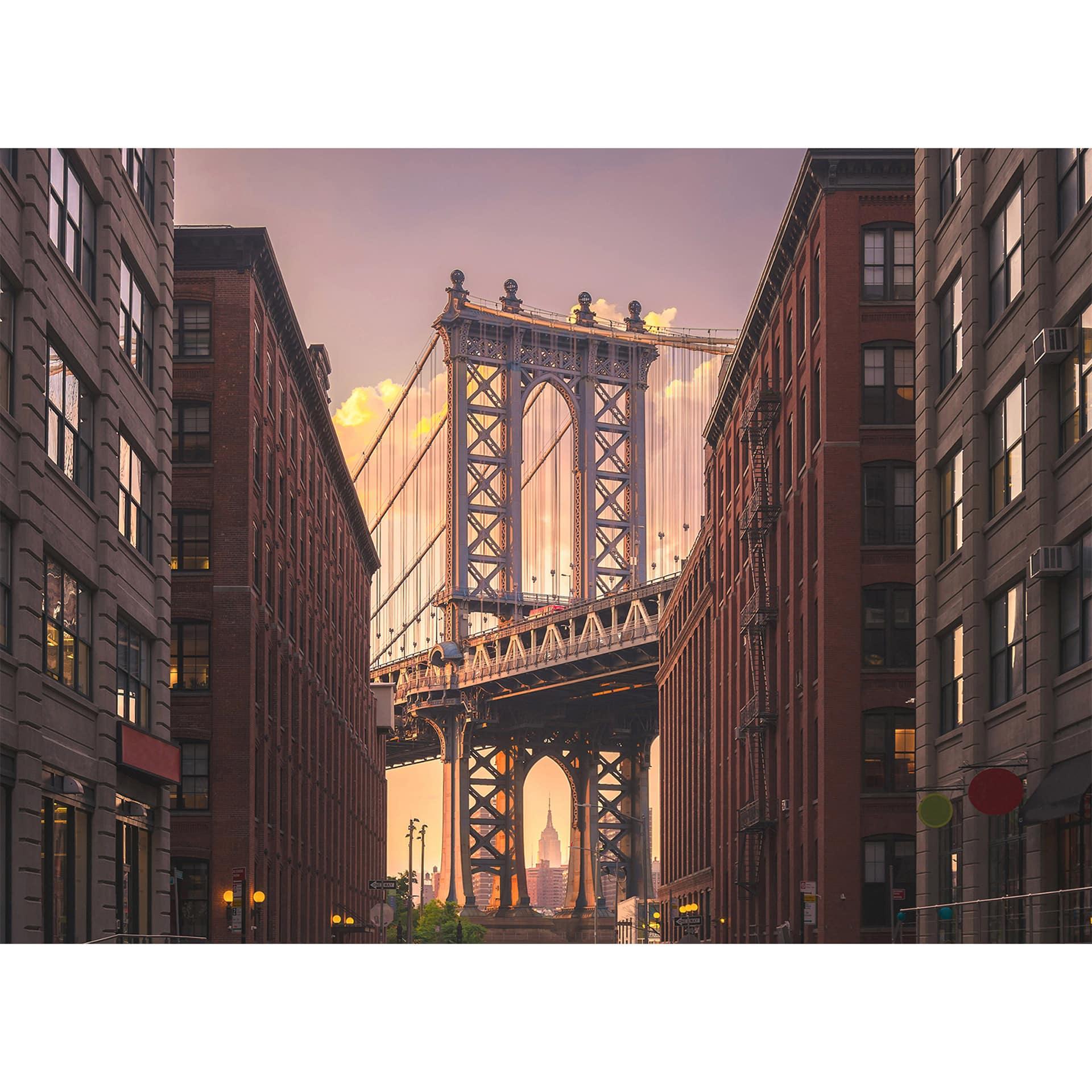 Livingwalls Fototapete Designwalls Brooklyn Bridge Stadt