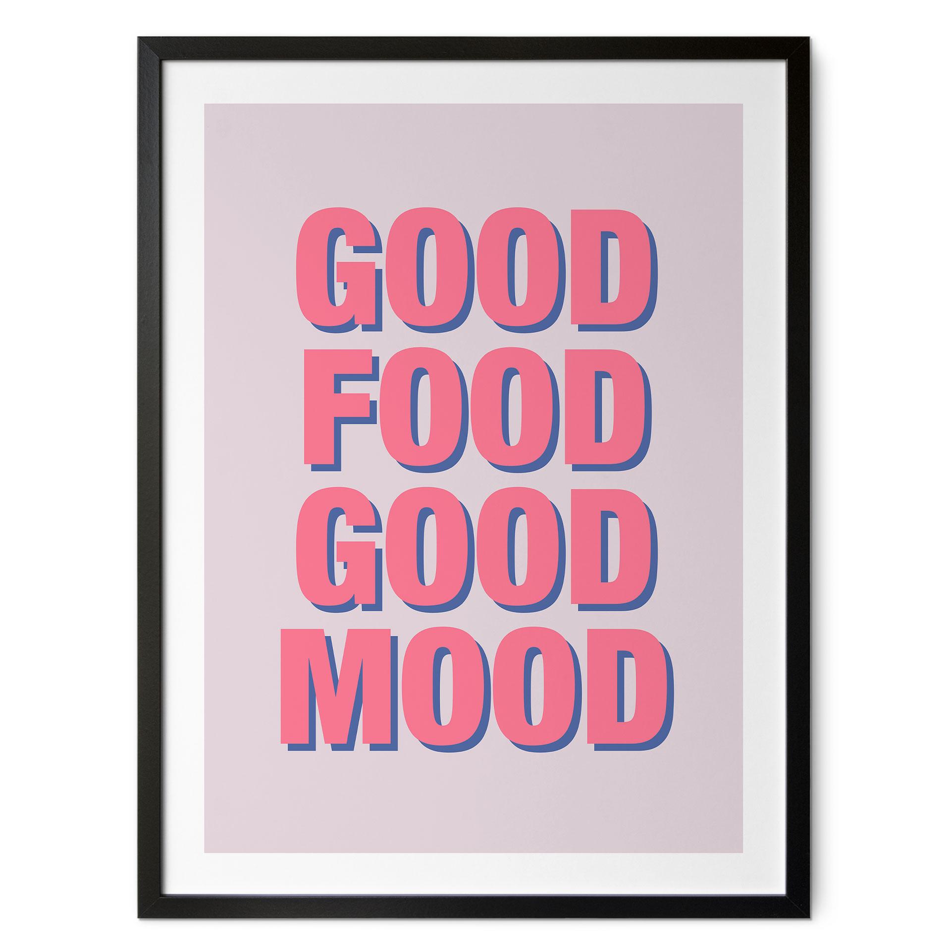Ordsprog Plakat God mad godt humør - Fritsch
