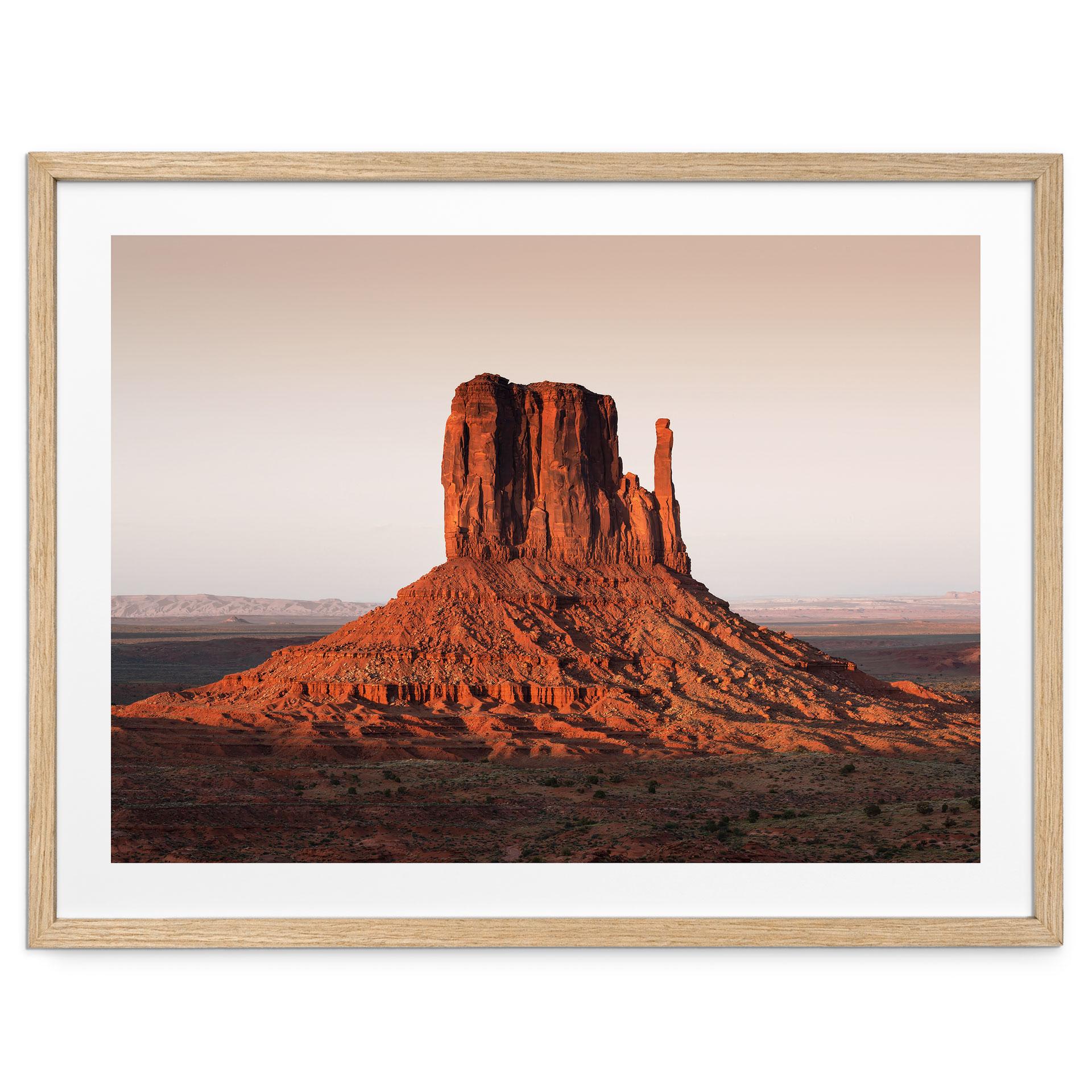 Plakat klippeformation i Monument Valley - Hugonnard