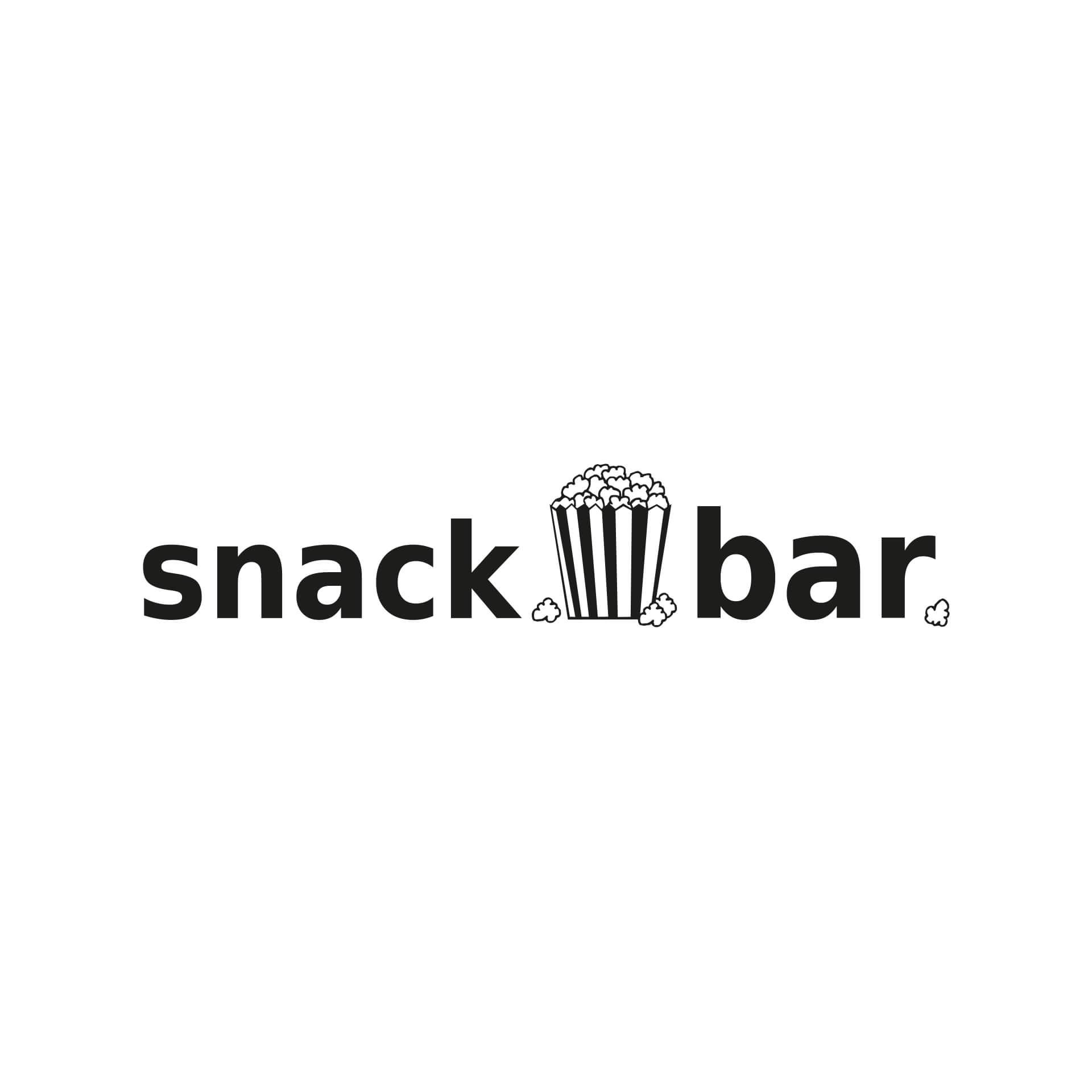 Wandtattoo Snackbar
