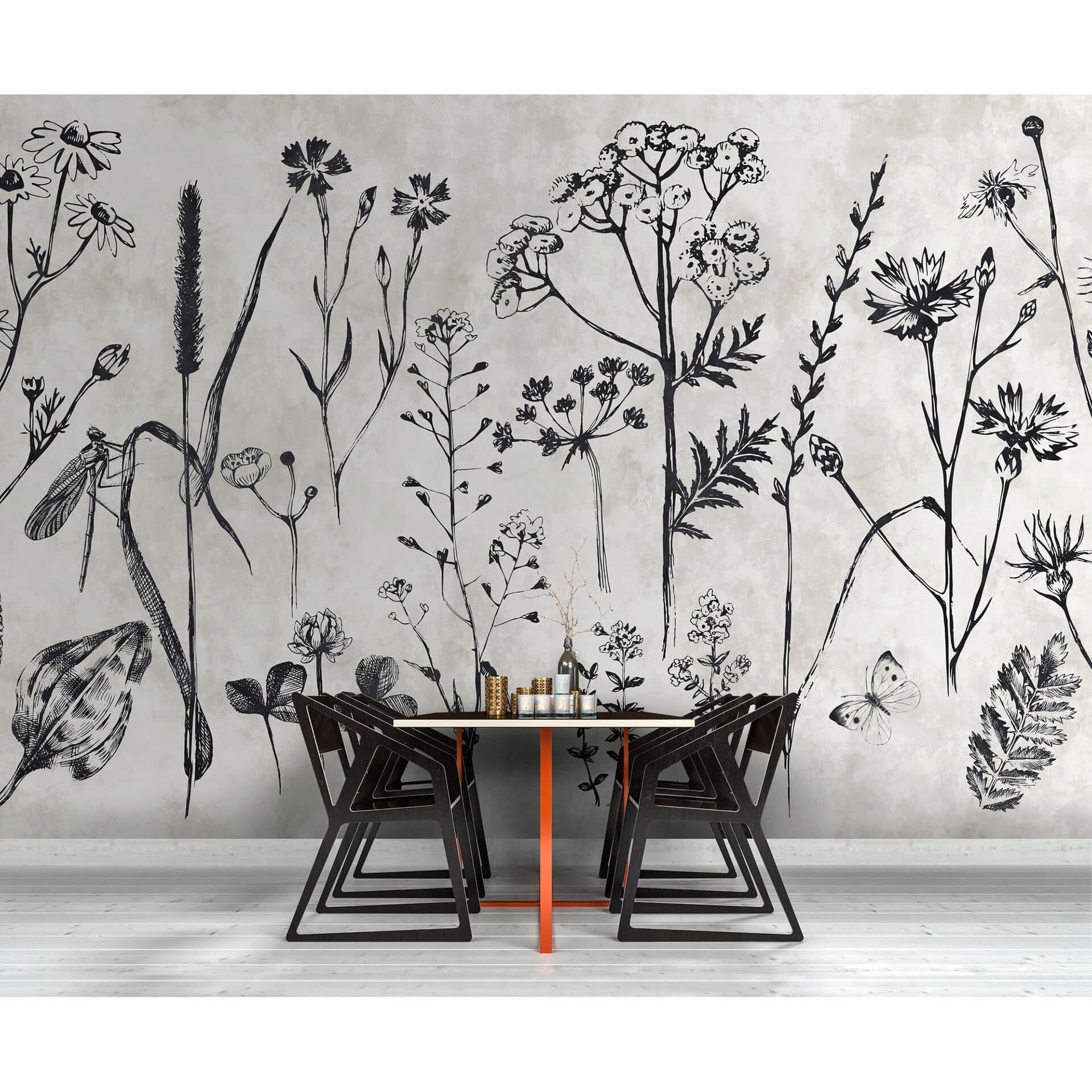 Livingwalls Fototapet Walls by Patel Sketchpad 1