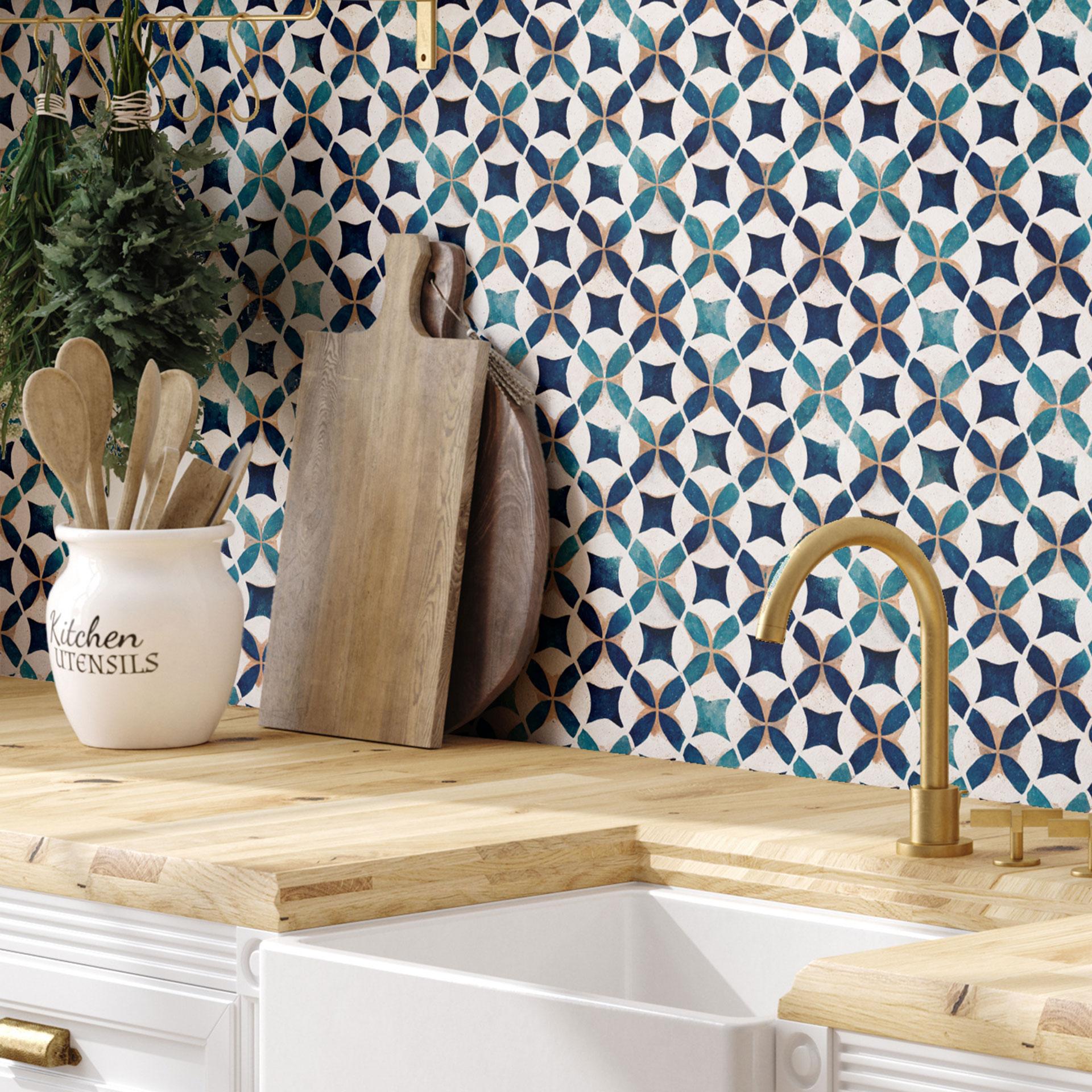 Portugees Patroonbehang - Azulejos - Treechild