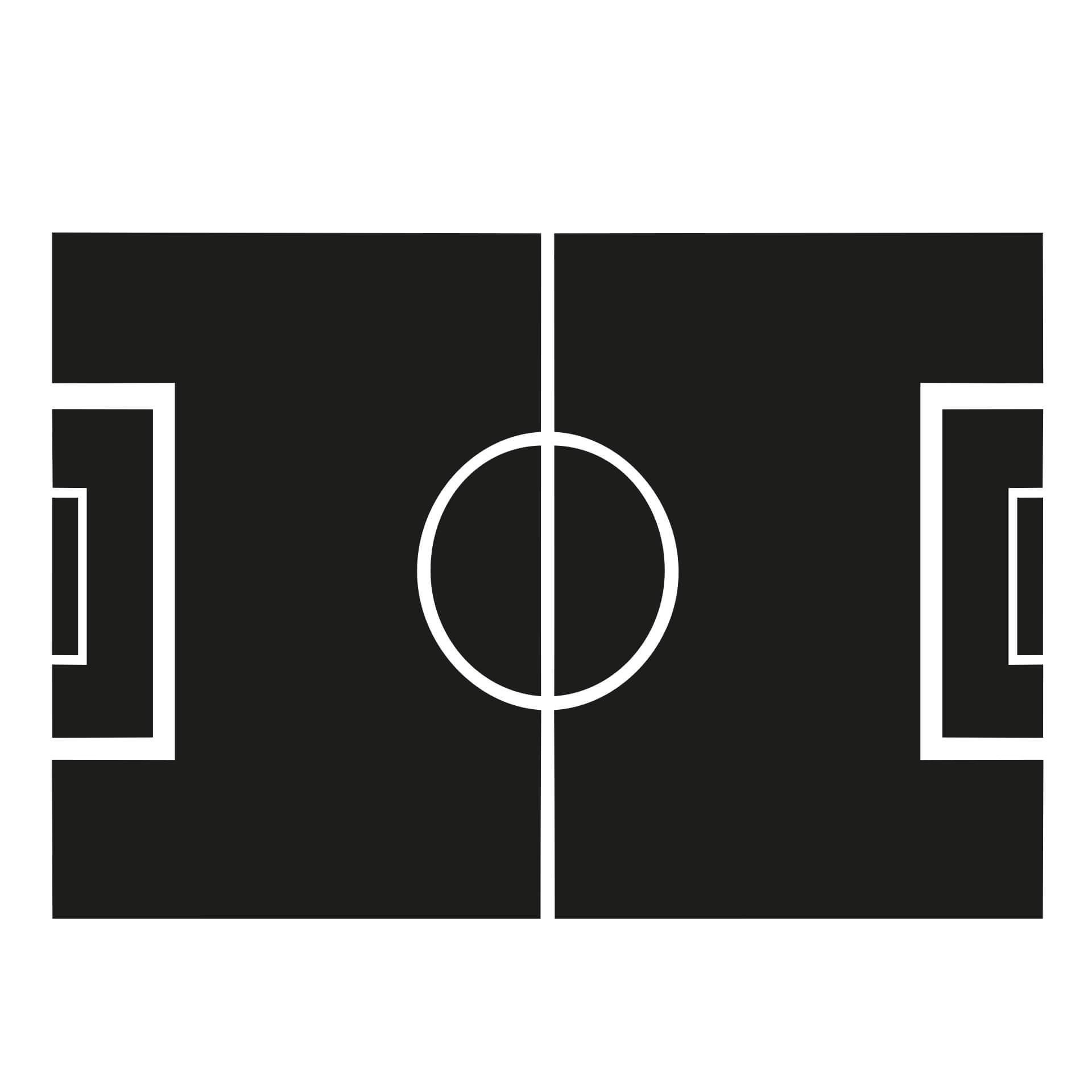 Adesivo lavagnetta - Campo da calcio