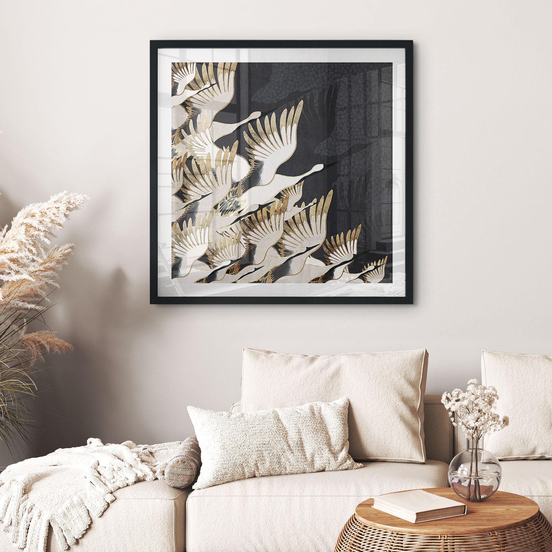 Plakat Flyvende traner - SpaceFrog Designs