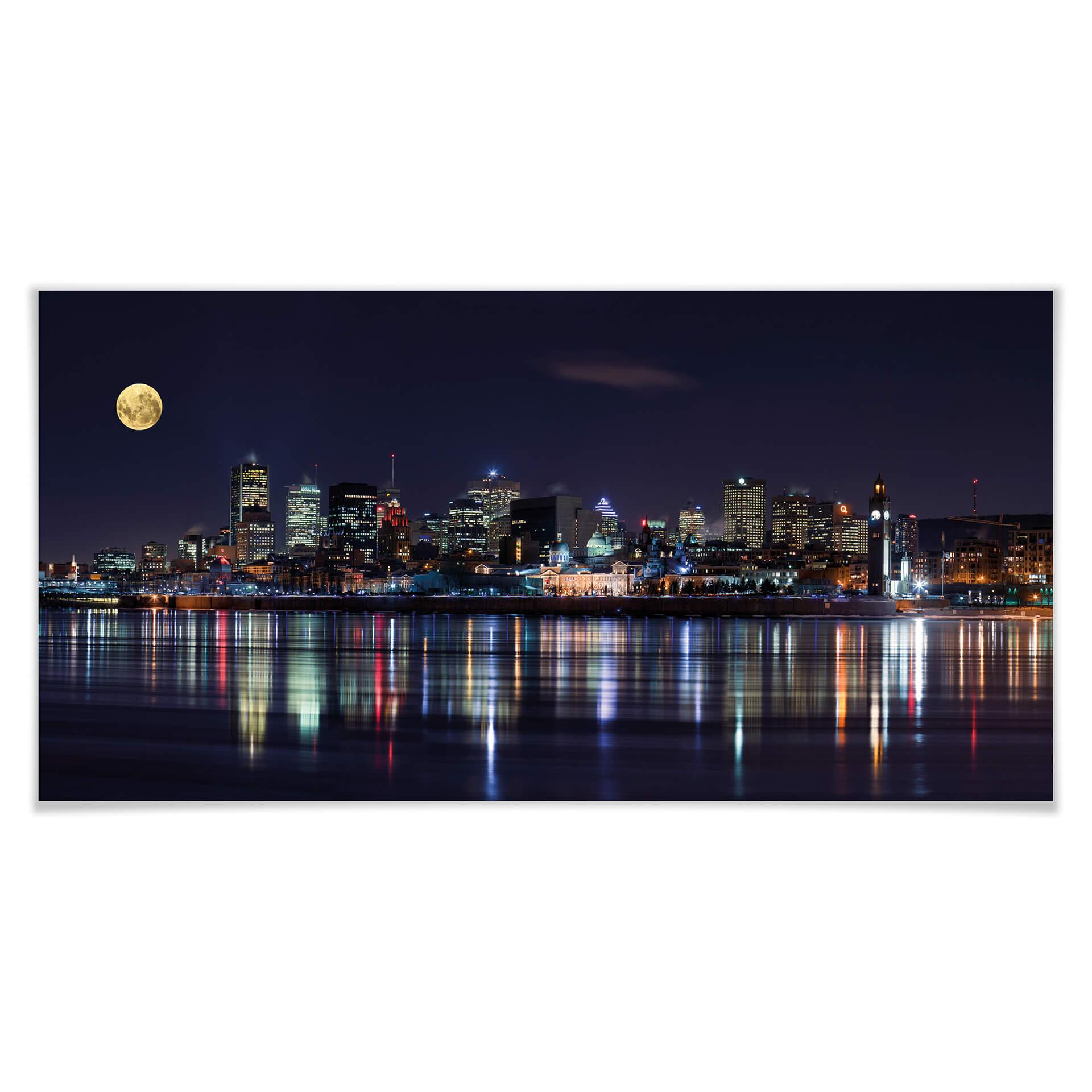 Plakat - YuppiDu - Måne over Montreal