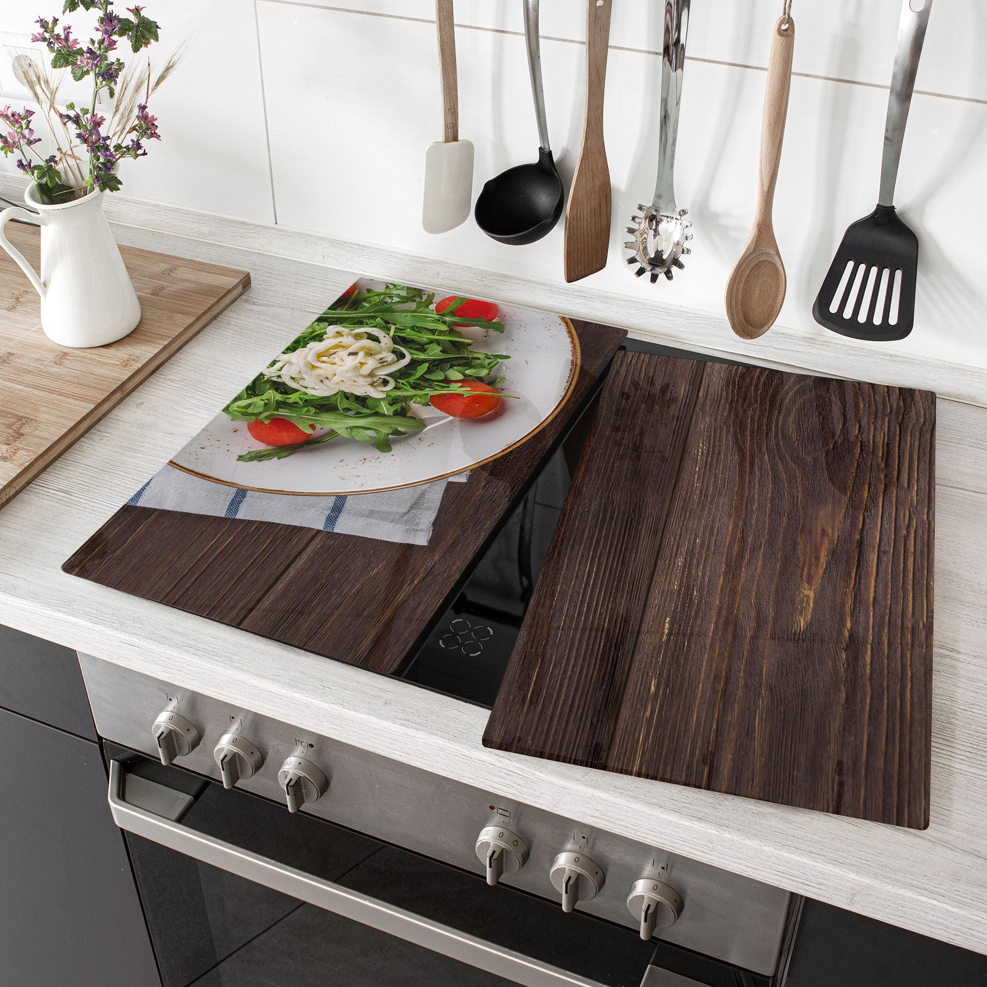 Cooker top - rucola og tomater