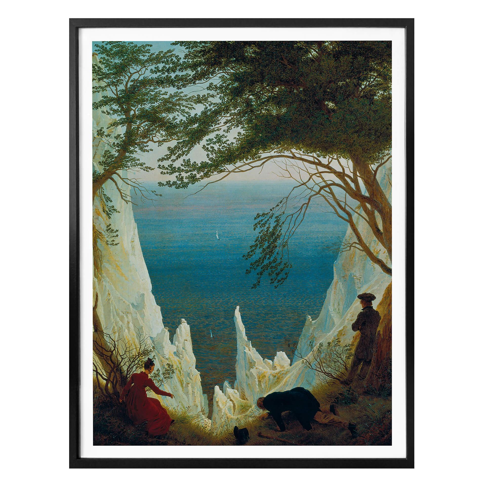 Plakat - Friedrich - Kridtklipperne