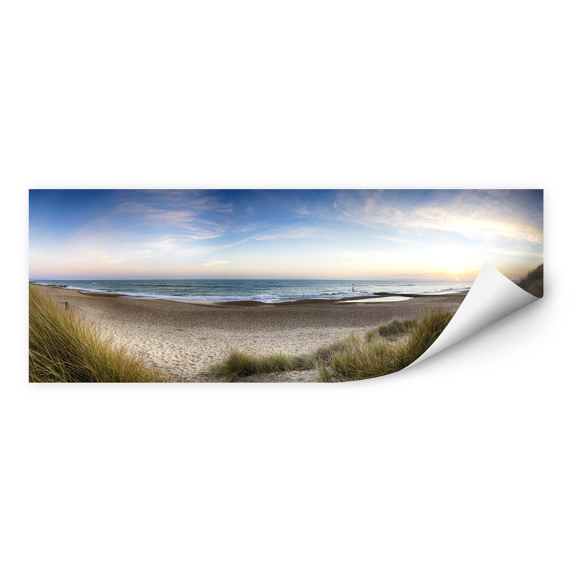 Muurprints - Strandpanorama