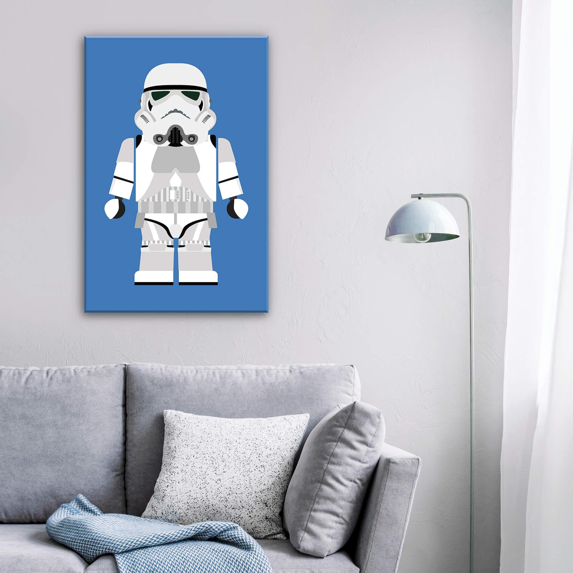 Obraz na płótnie Gomes - zabawka Stormtrooper