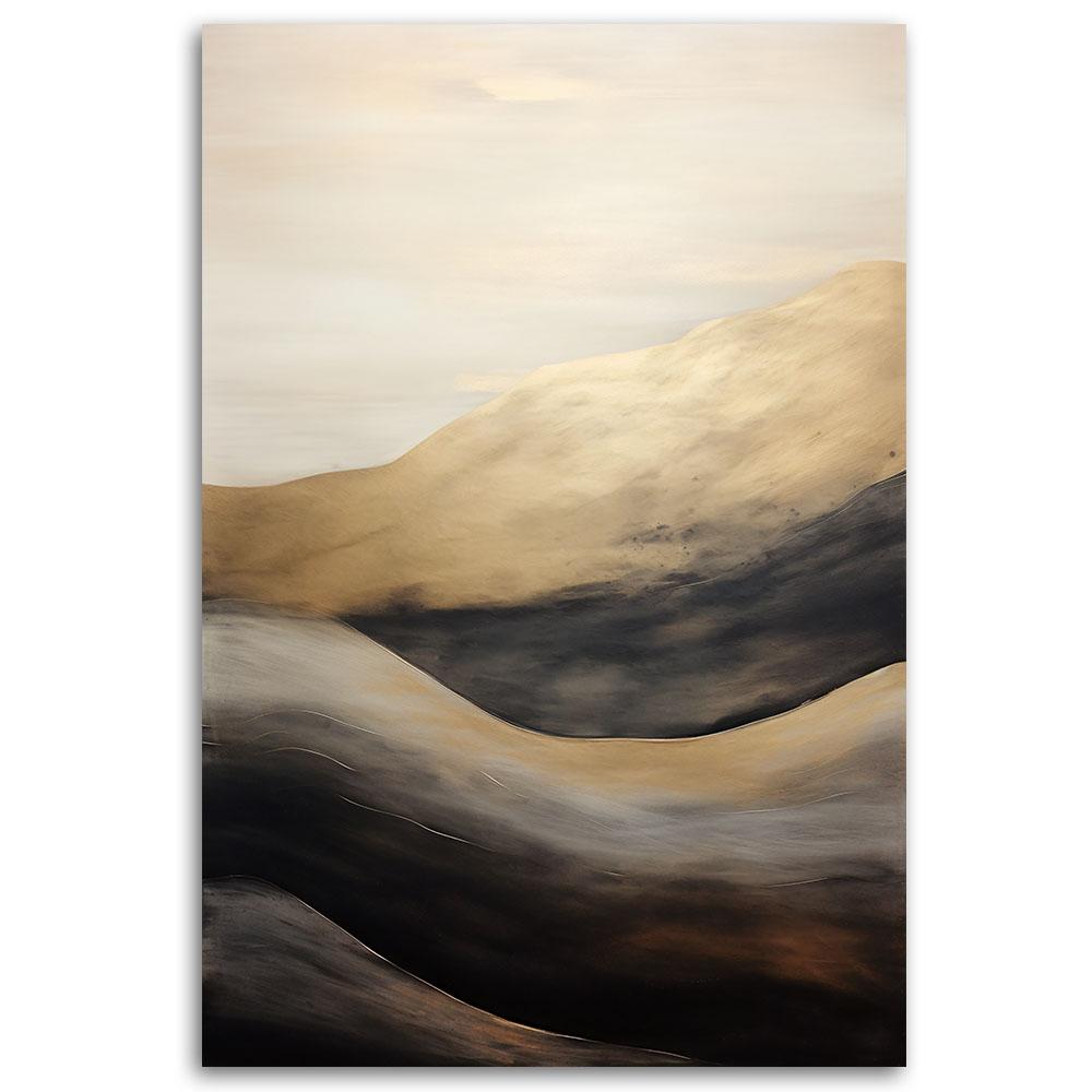 Canvasbillede, Gyldne bølger