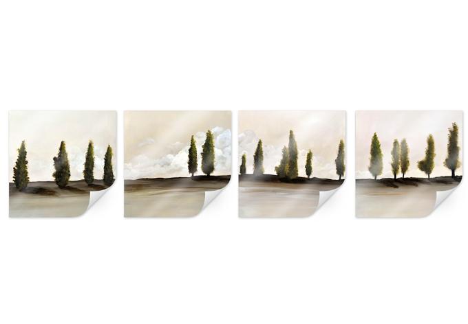 Poster set Fedrau - Vredig (4-delig)