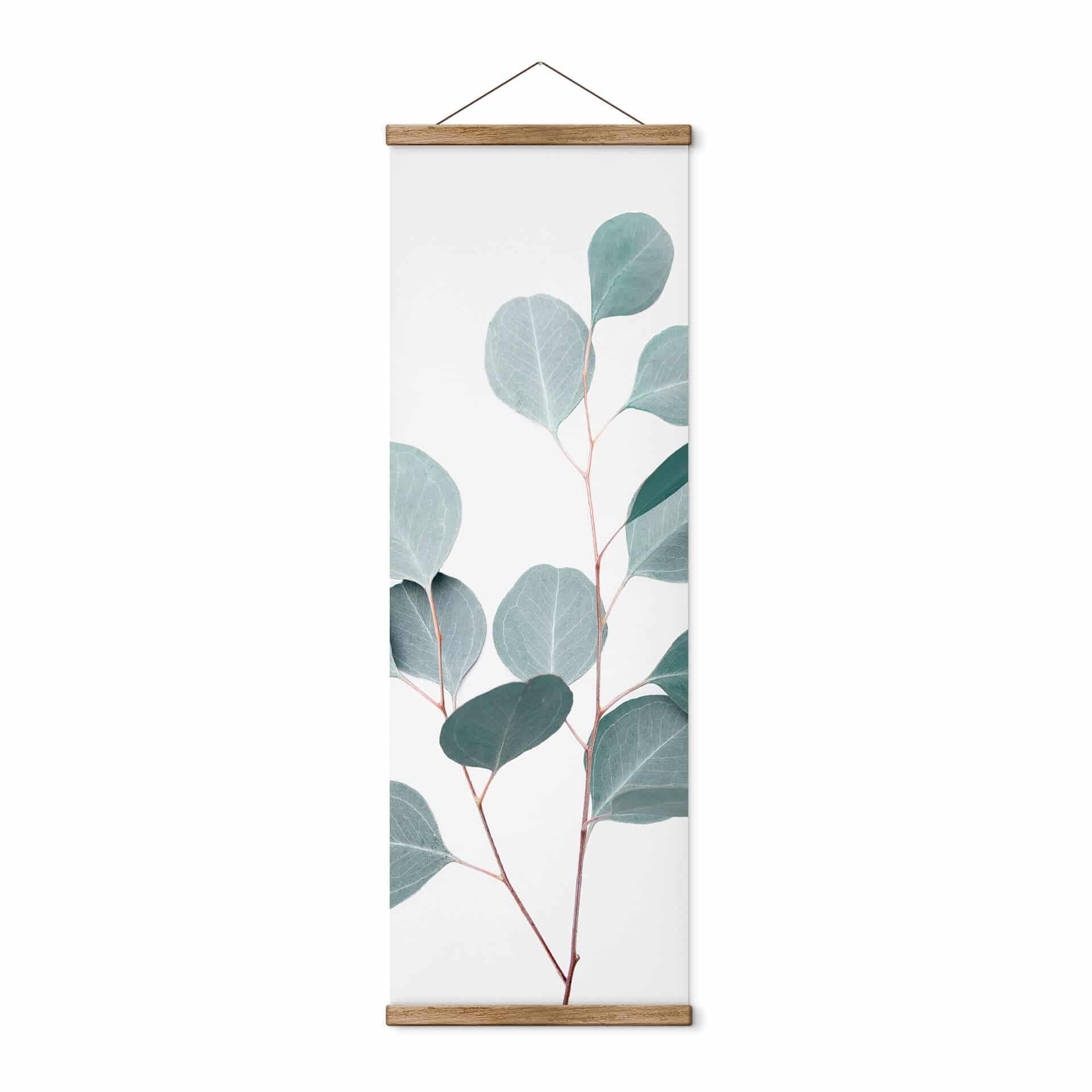 Tekstil plakat Sisi & Seb - Blå eukalyptus