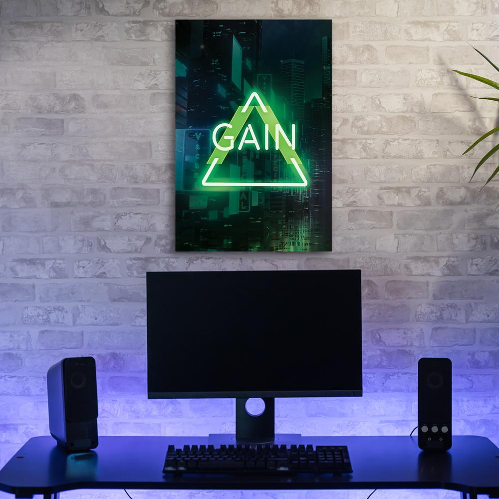 Canvasbillede, spillekonsol til gamere