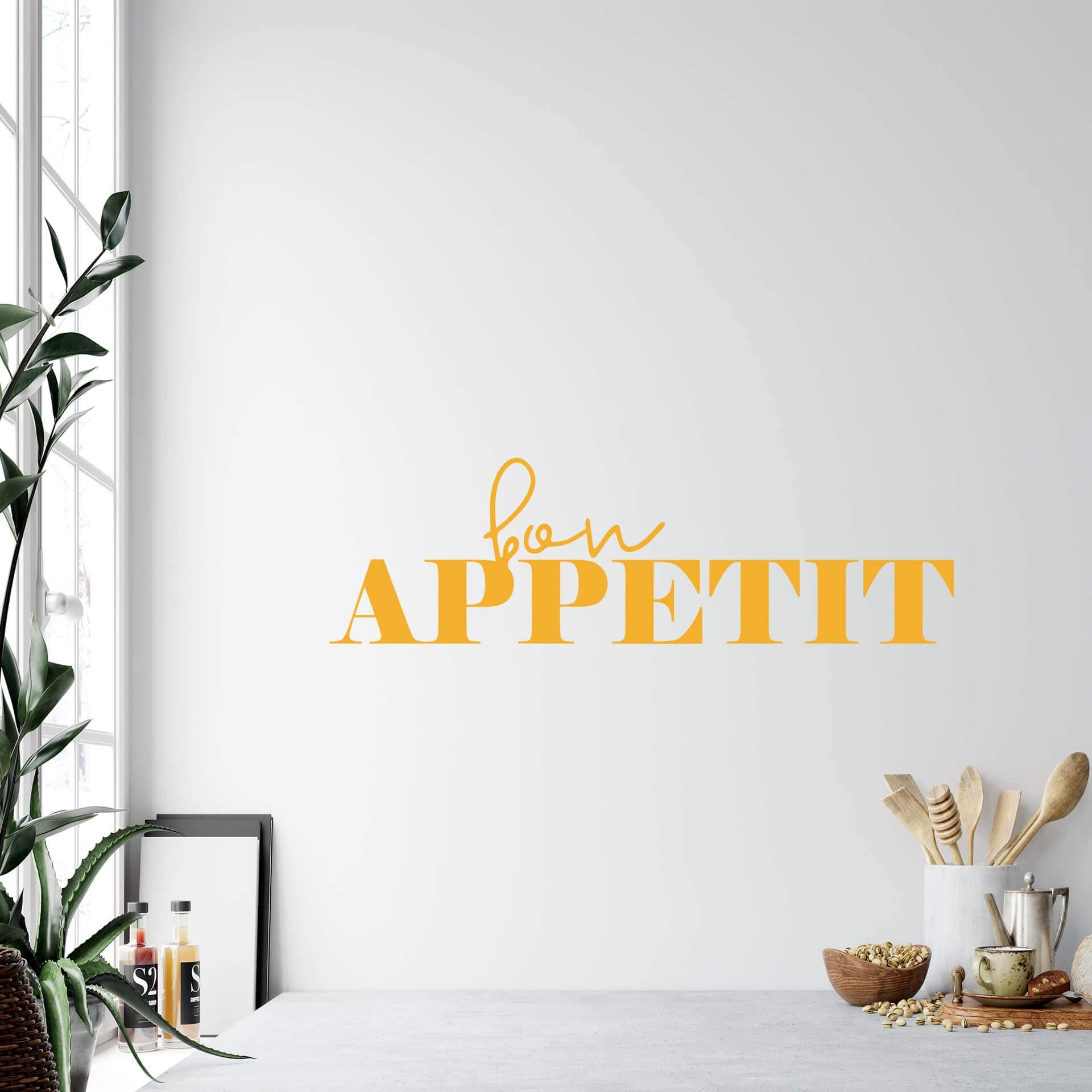 Adesivo murale - Bon Appetit
