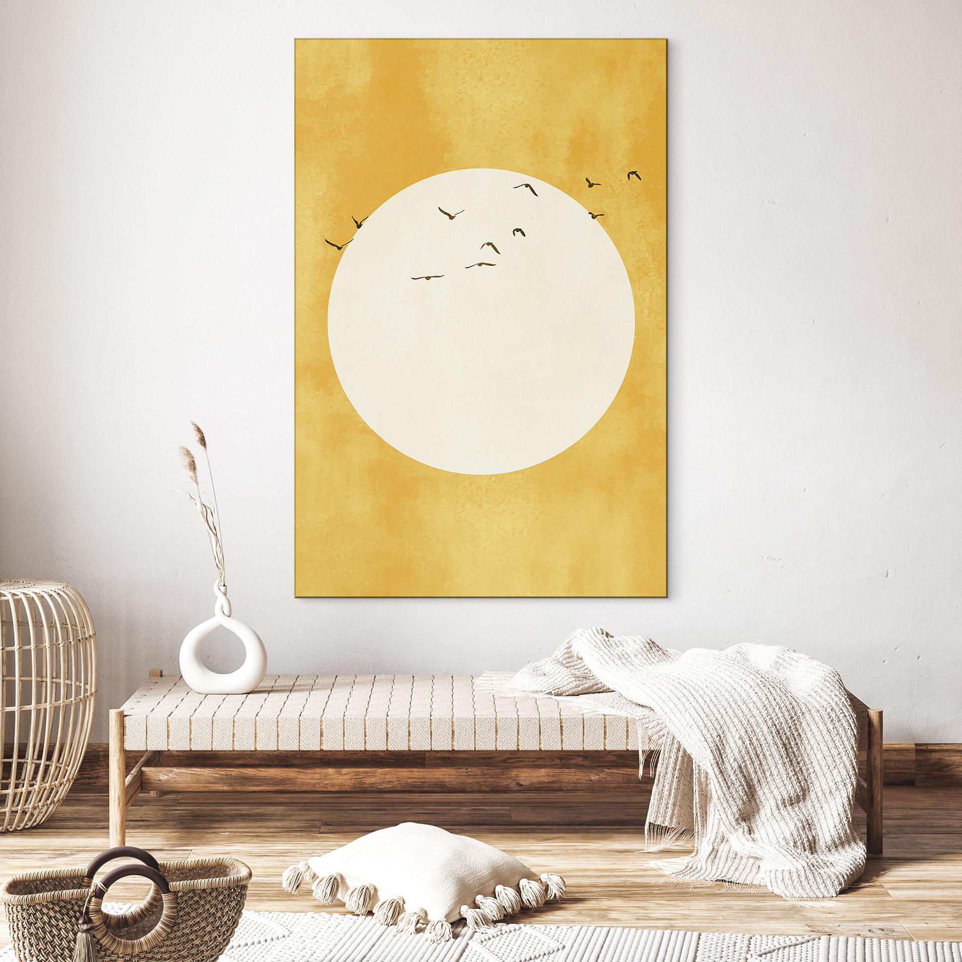 Wandbild Sonnenschein - Kubistika - Alu-Dibond