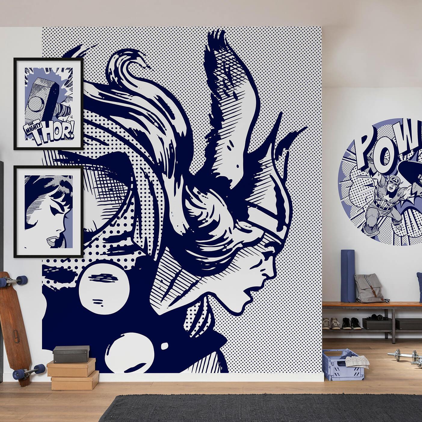 Non-woven tapet - Legend of Thor - 200 x 250 cm