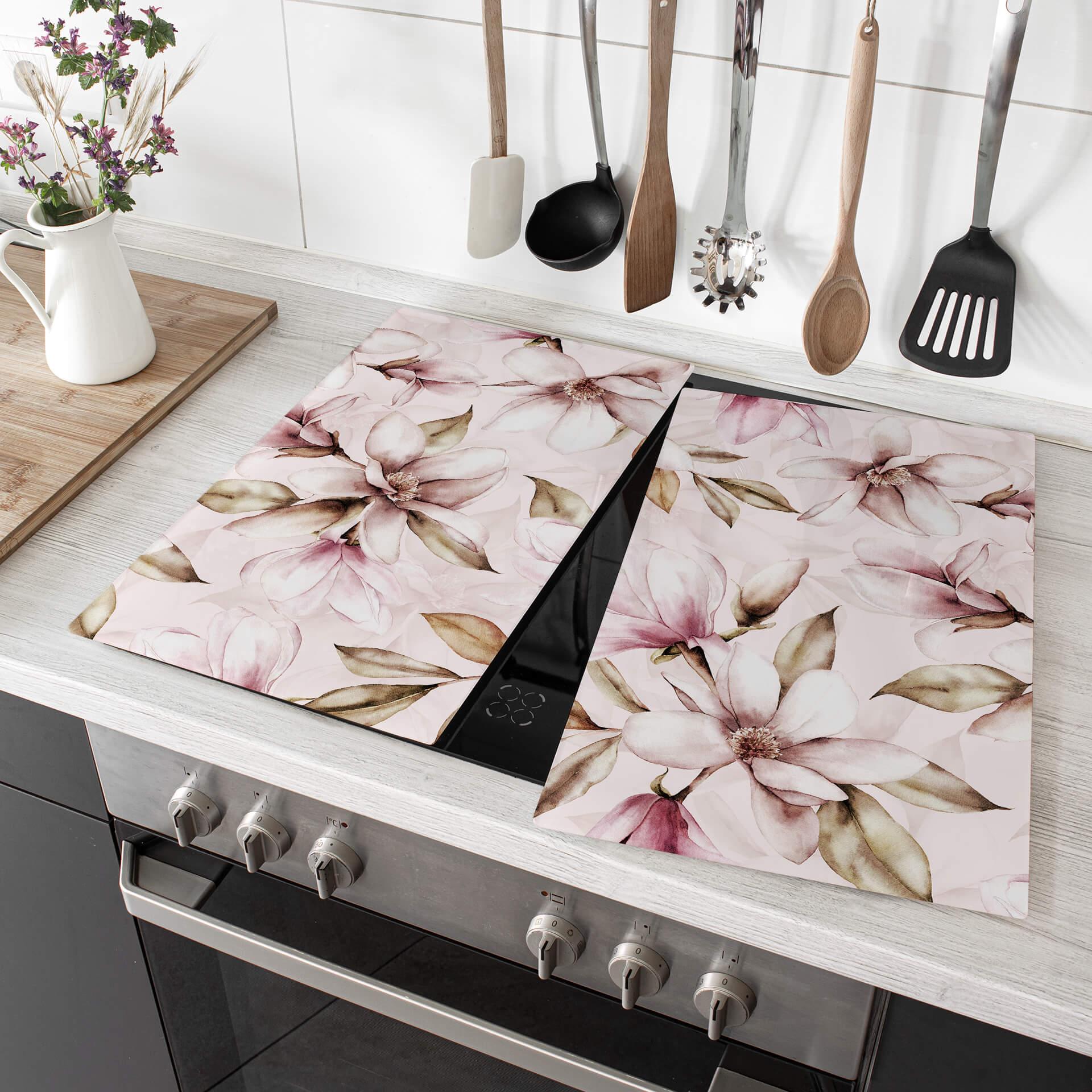Dækplade til komfur UN Designs - Soft Magnolia