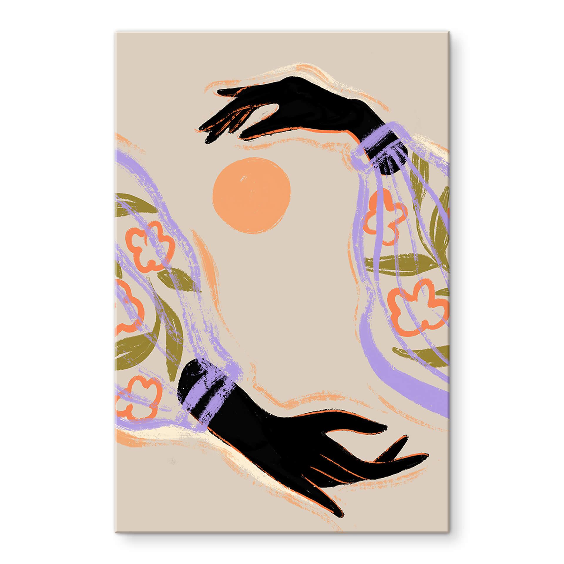 Akrylbillede Arty Guava - Hugging the Sun