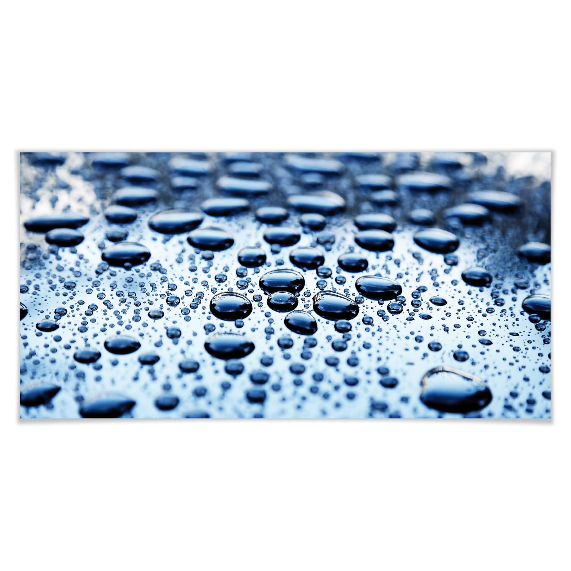 Poster - Waterdrops - Panorama