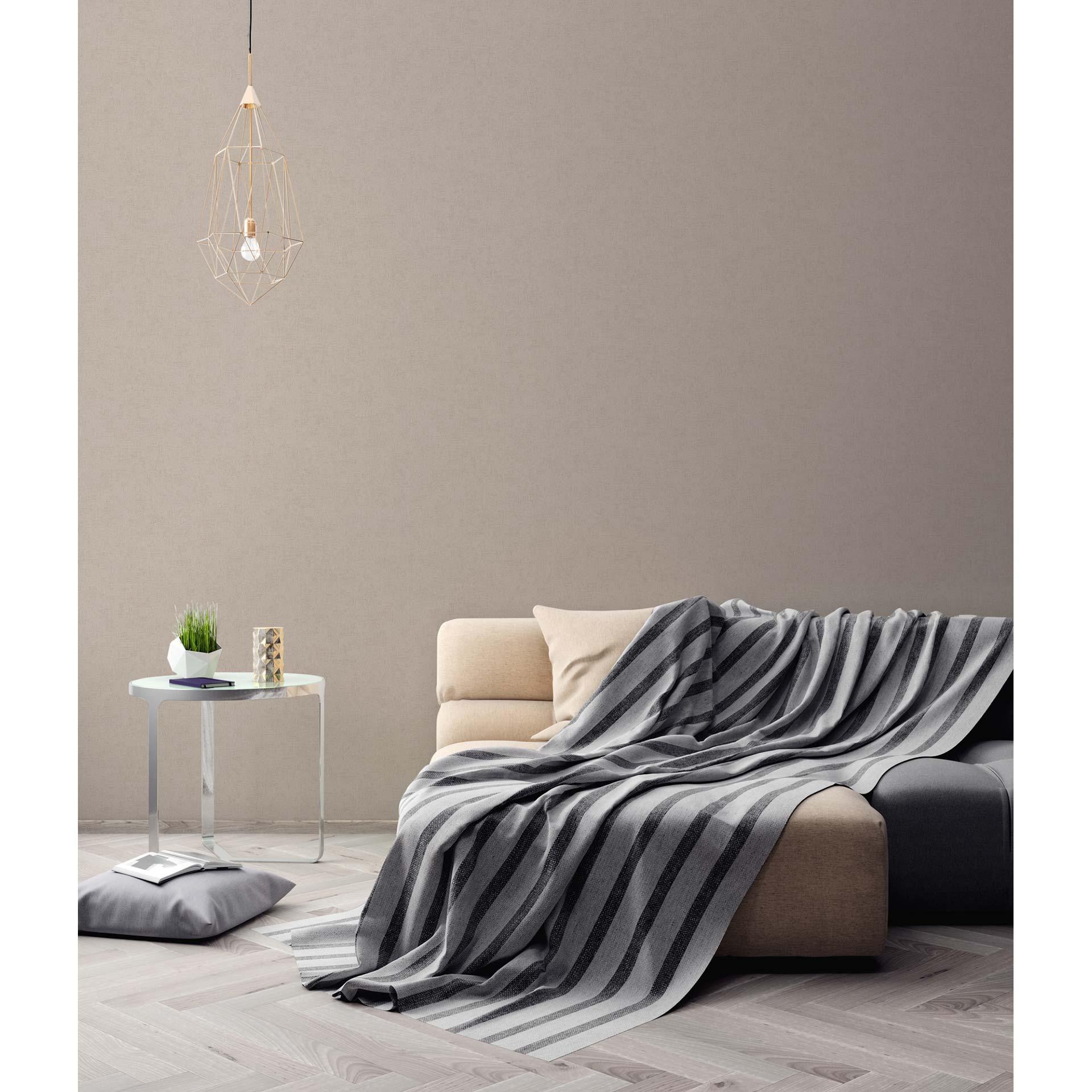 Livingwalls Titanium 3 - Effen Vliesbehang