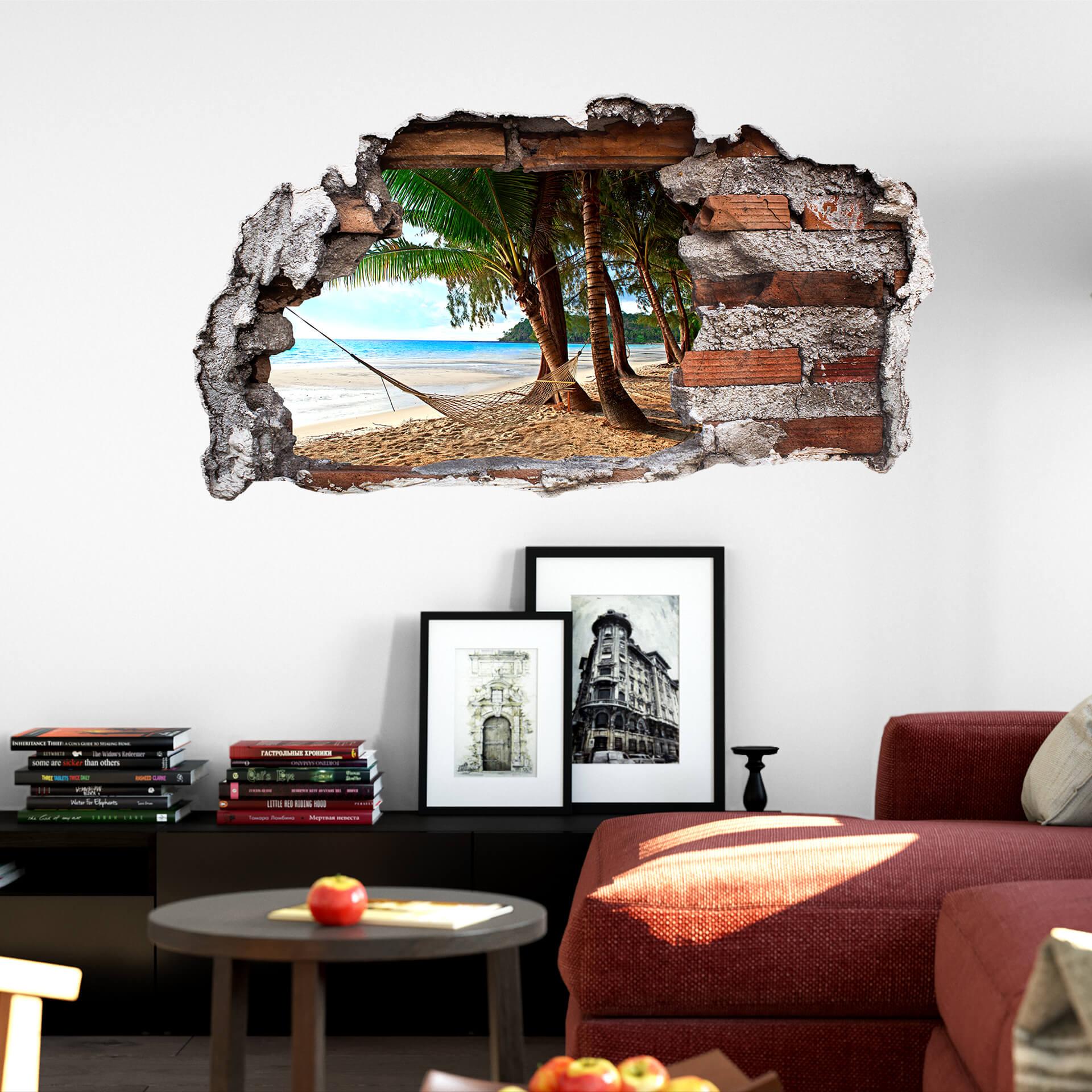 3D Wallsticker hængekøje