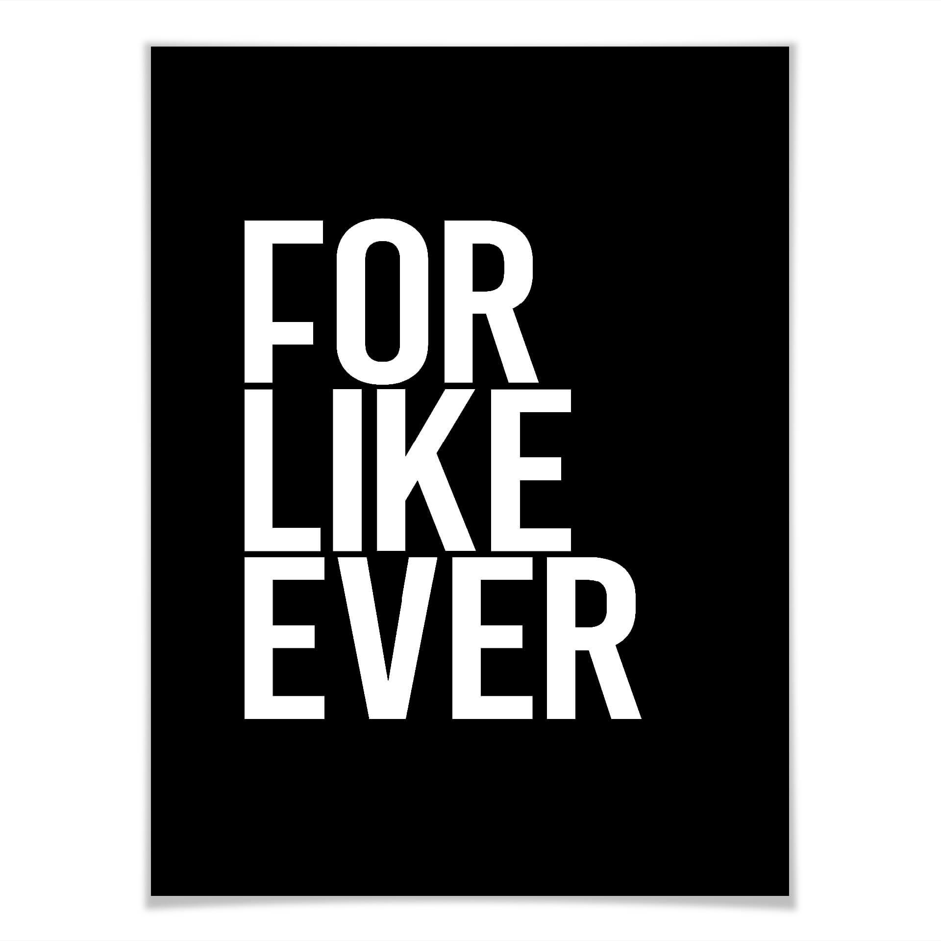 Poster For like ever
