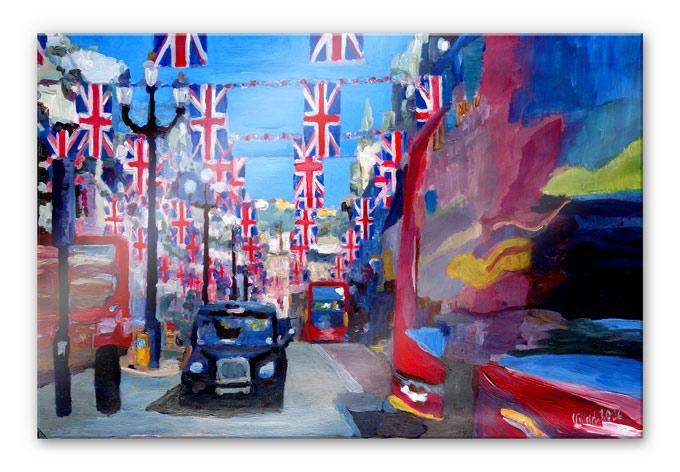 Akrylbillede Bleichner - London Impression