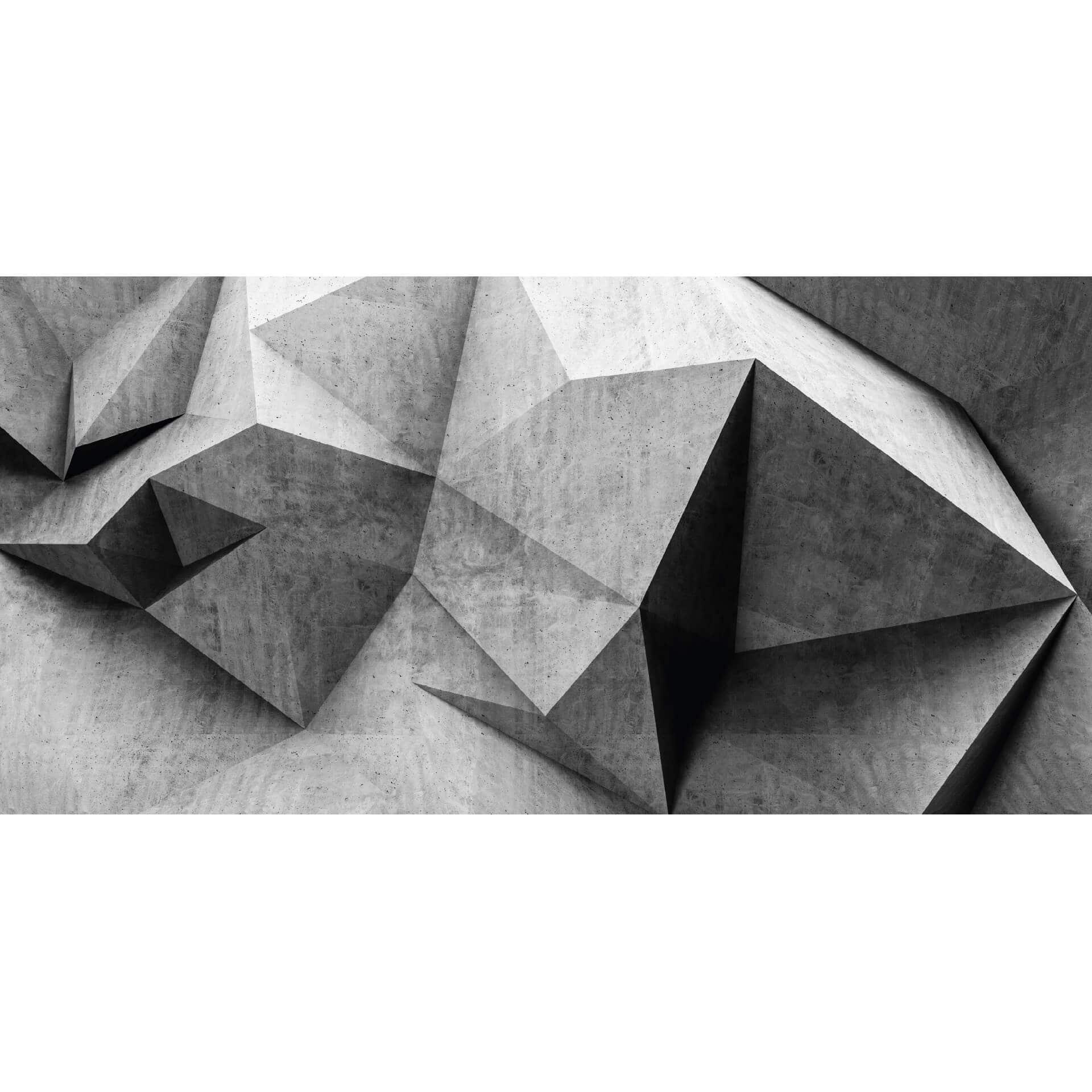 Fototapet 3D betonvæg - 3D beton tapet