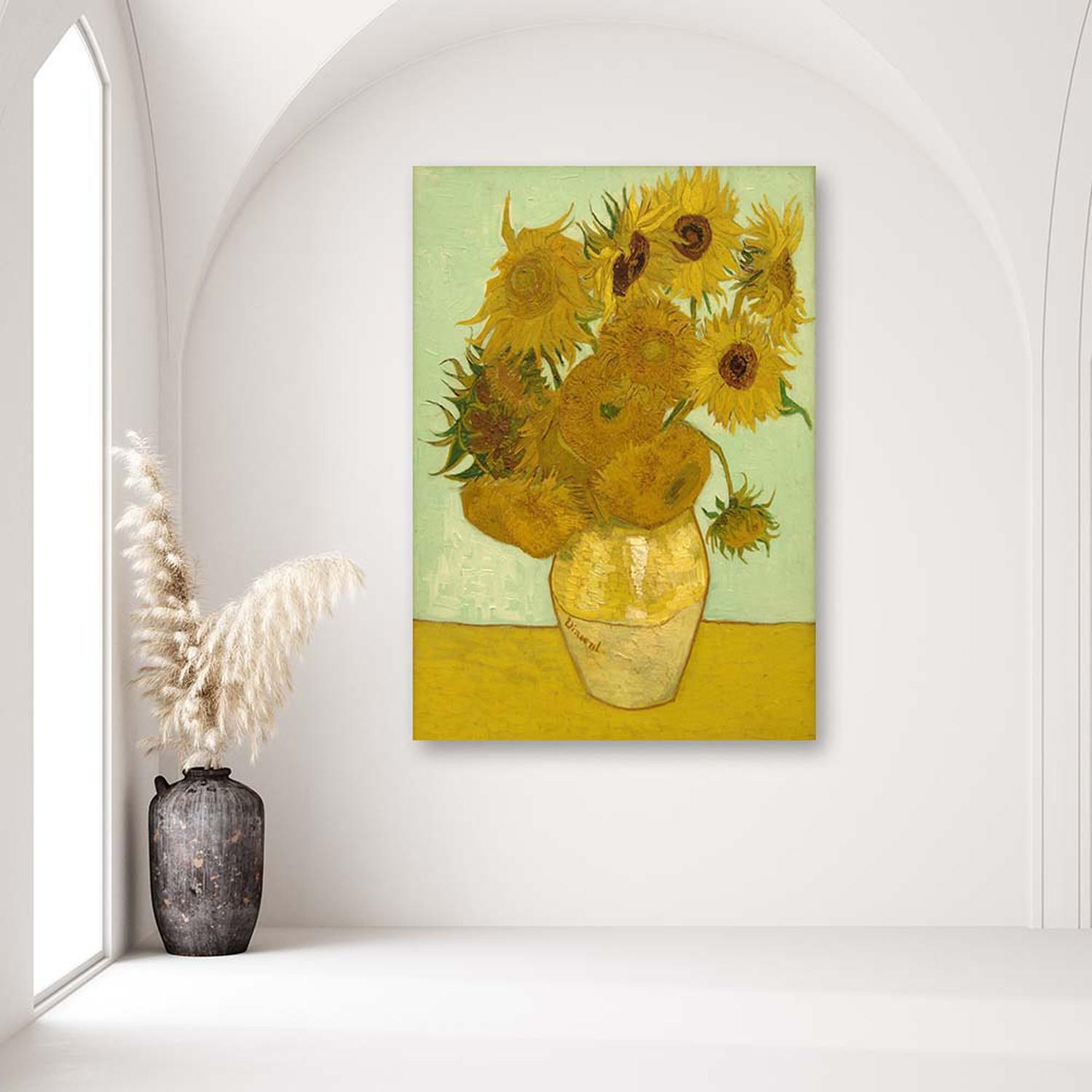 Canvasbillede, Solsikker - Vincent van Gogh