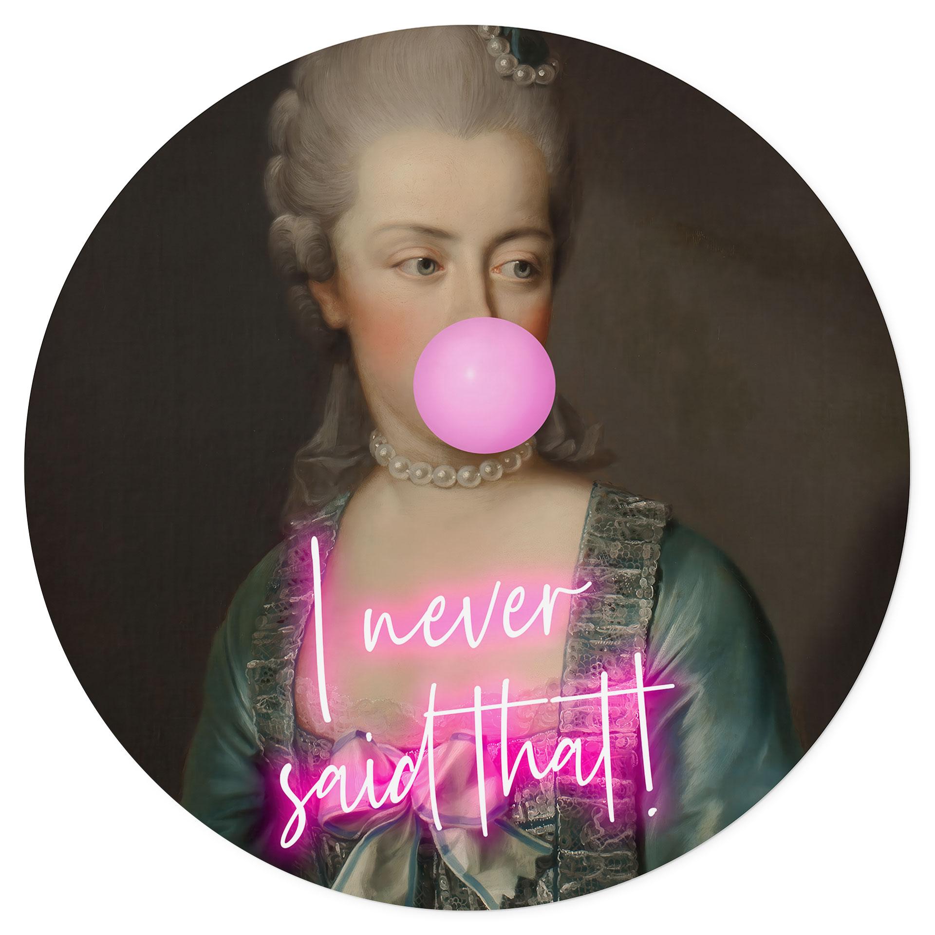 Adesivo murale Marie Antoinette: I never said that - Grace Digital Art