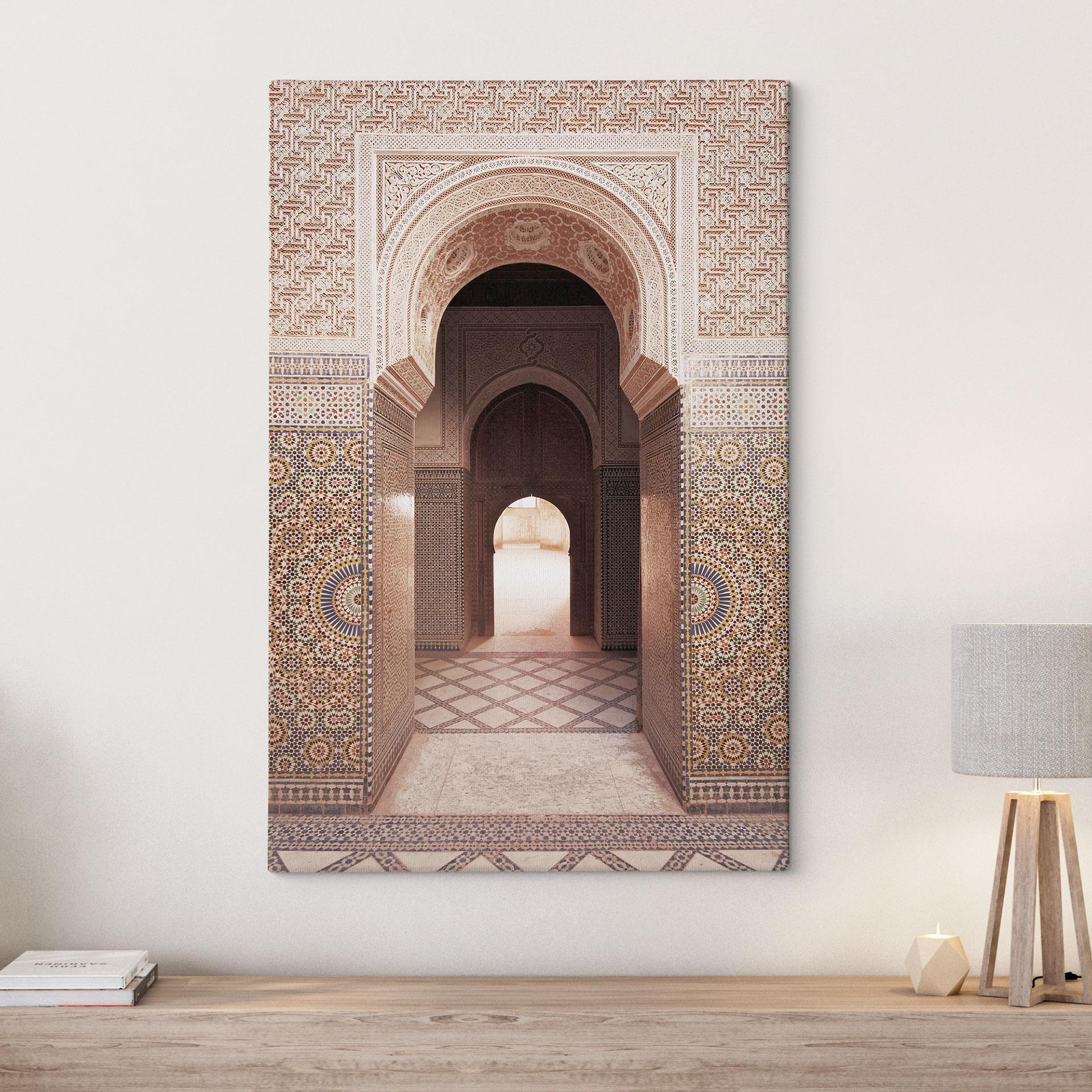 Lienzo Puerta oriental con mosaicos - Sisi & Seb