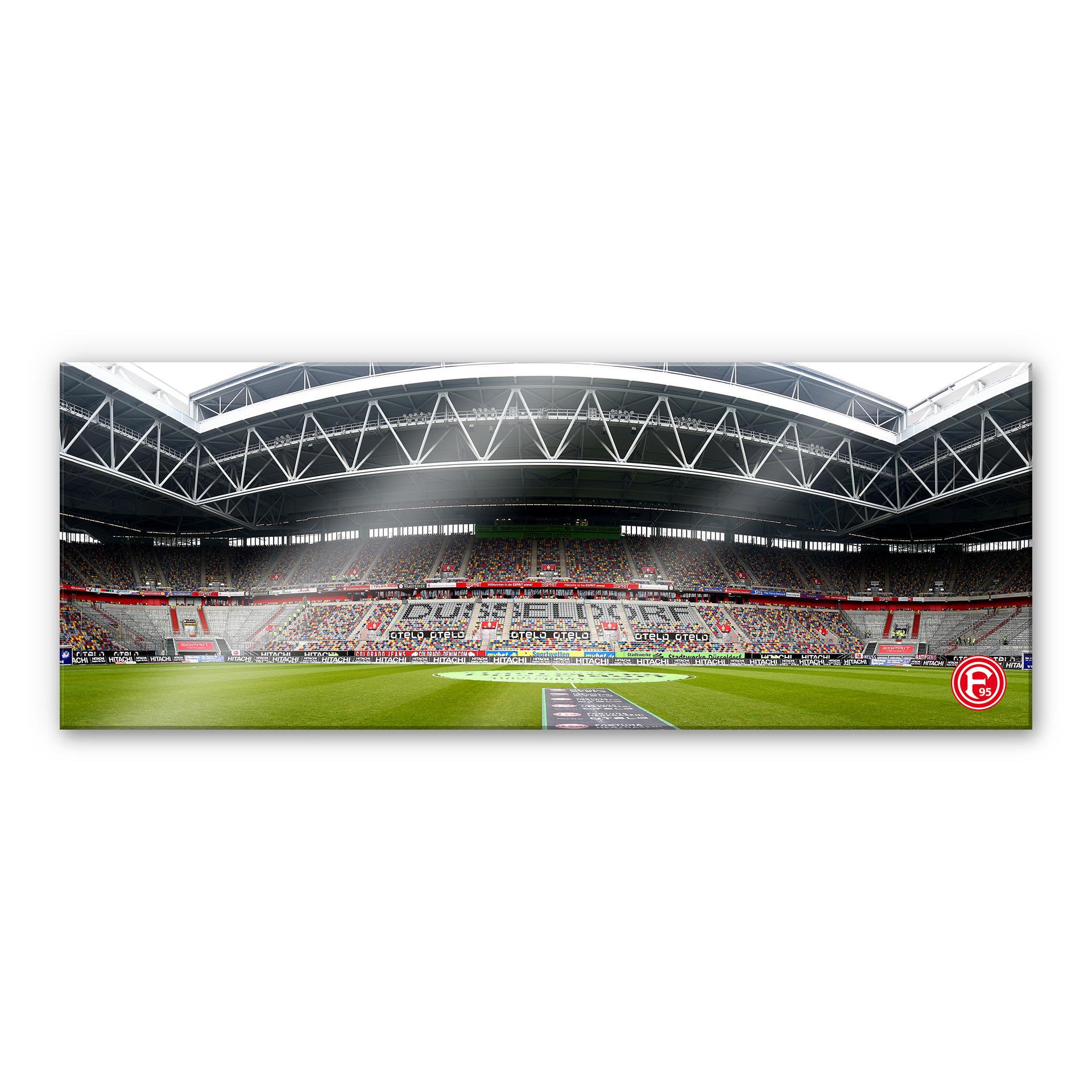 XXL Billede af Fortuna Düsseldorfs stadion indvendigt