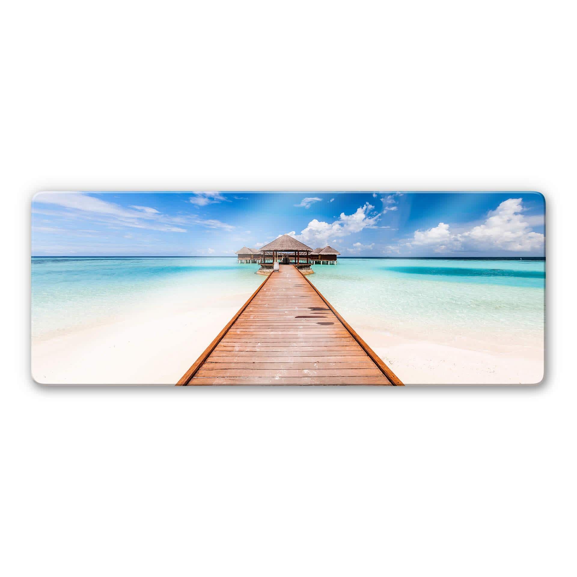 Glasschilderij Colombo - Way to Paradise