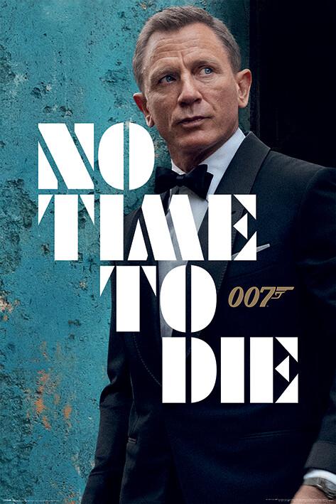 Poster, film poster James Bond - No Time To Die - Azure Teaser 61x91,5 cm