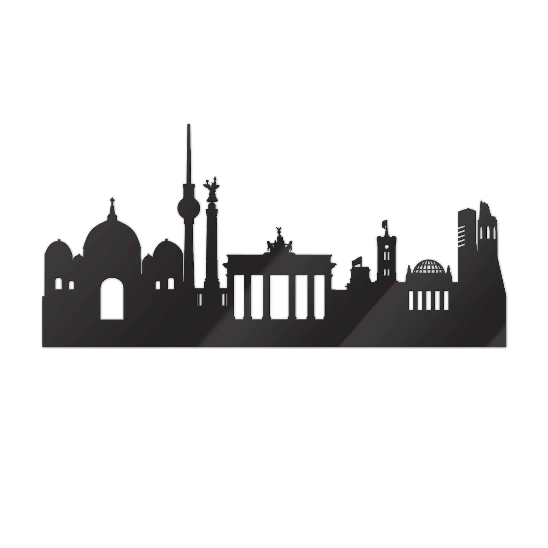 Akrylowa dekoracja panorama Berlina