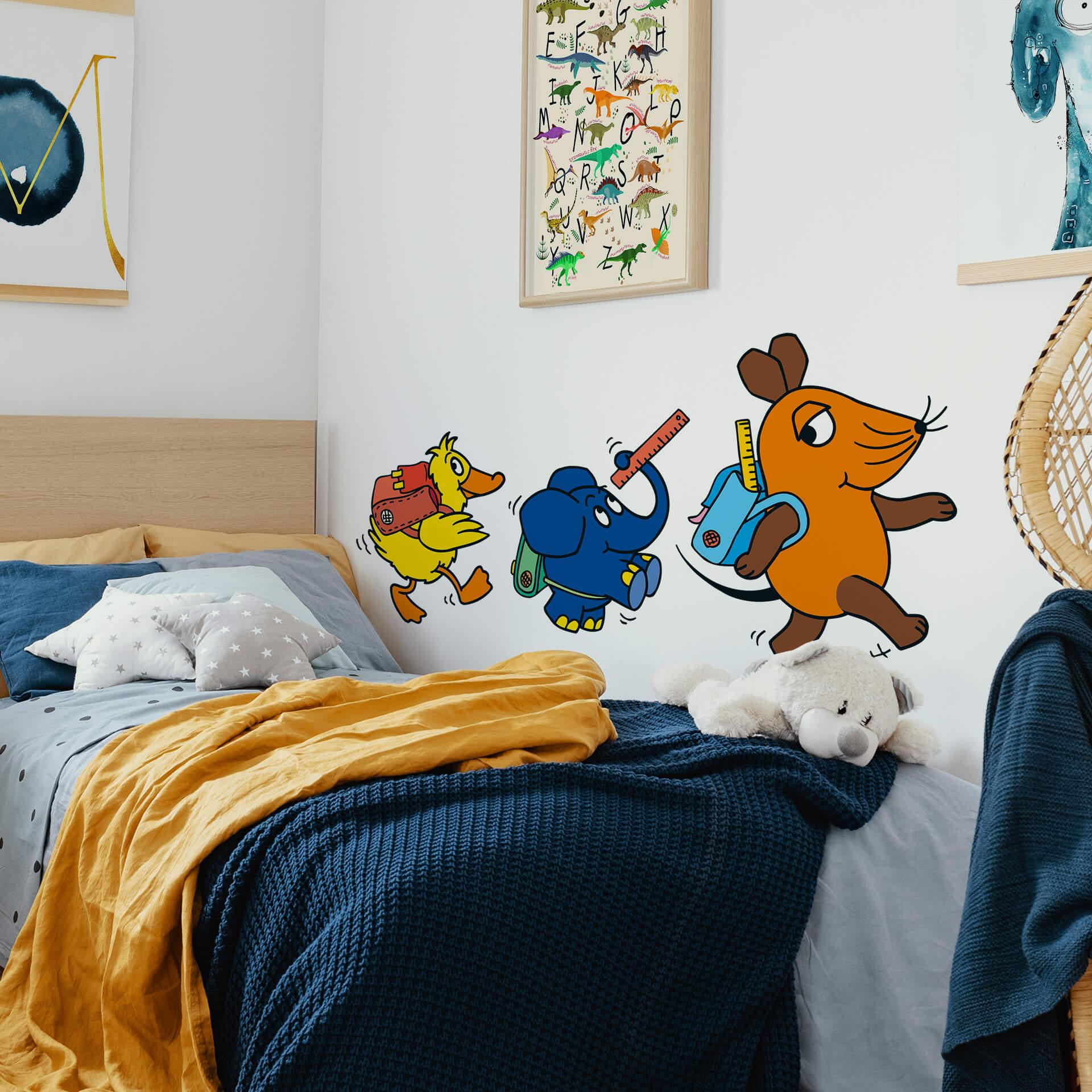 Wandtattoo Die Maus Schulweg