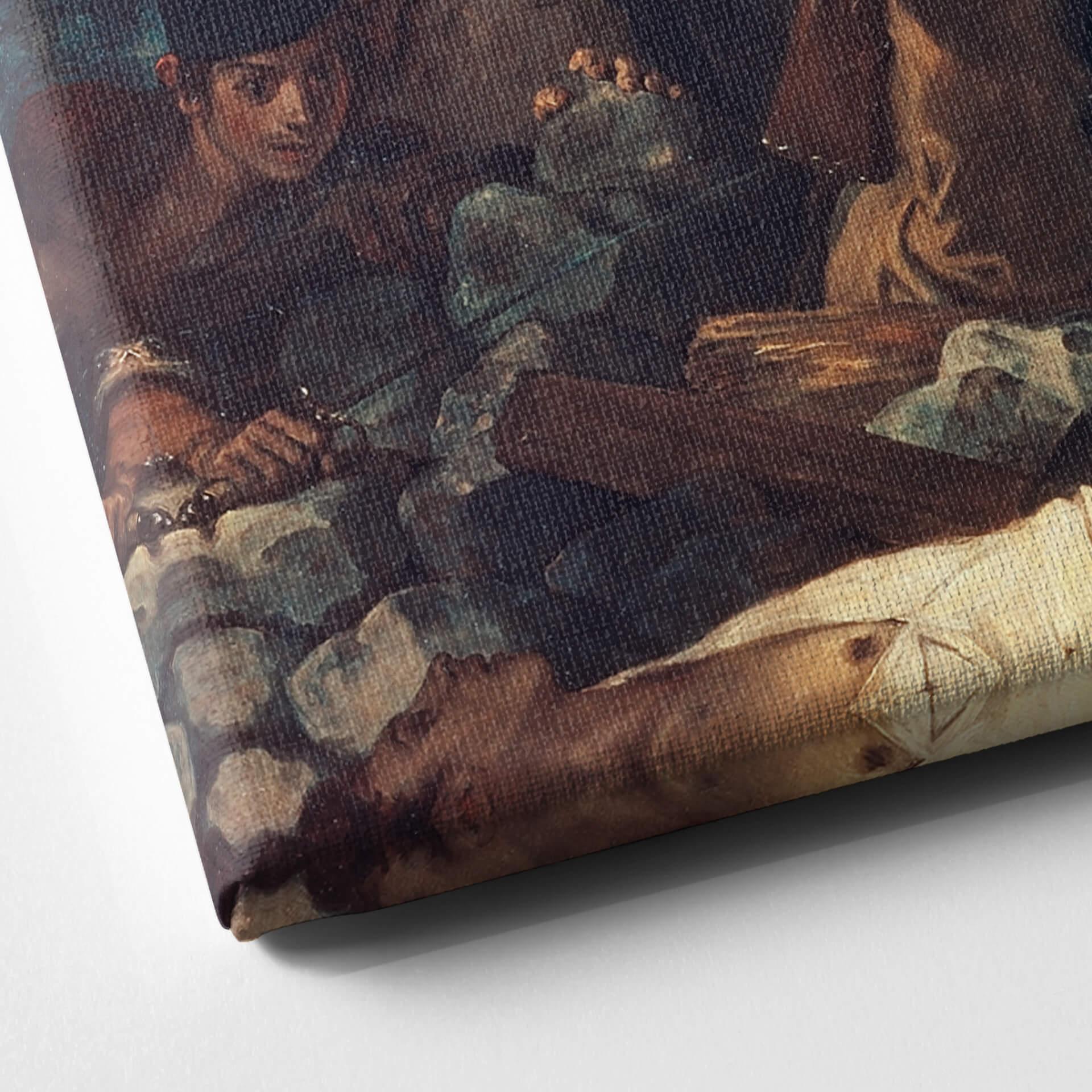 Obraz na płótnie Delacroix - Wolność prowadzi lud