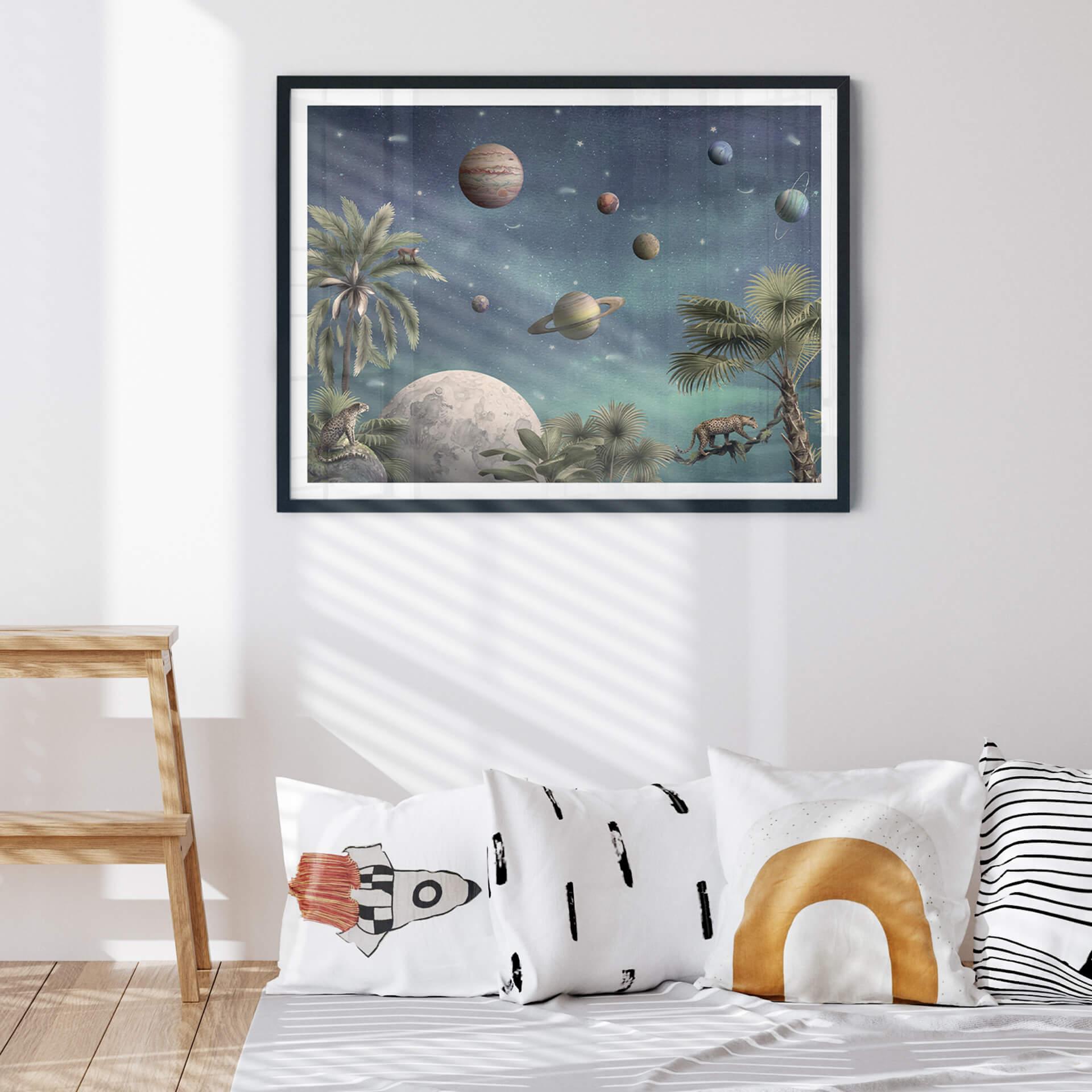 Plakat Kikki Belle - Tropical Fantasy in Space