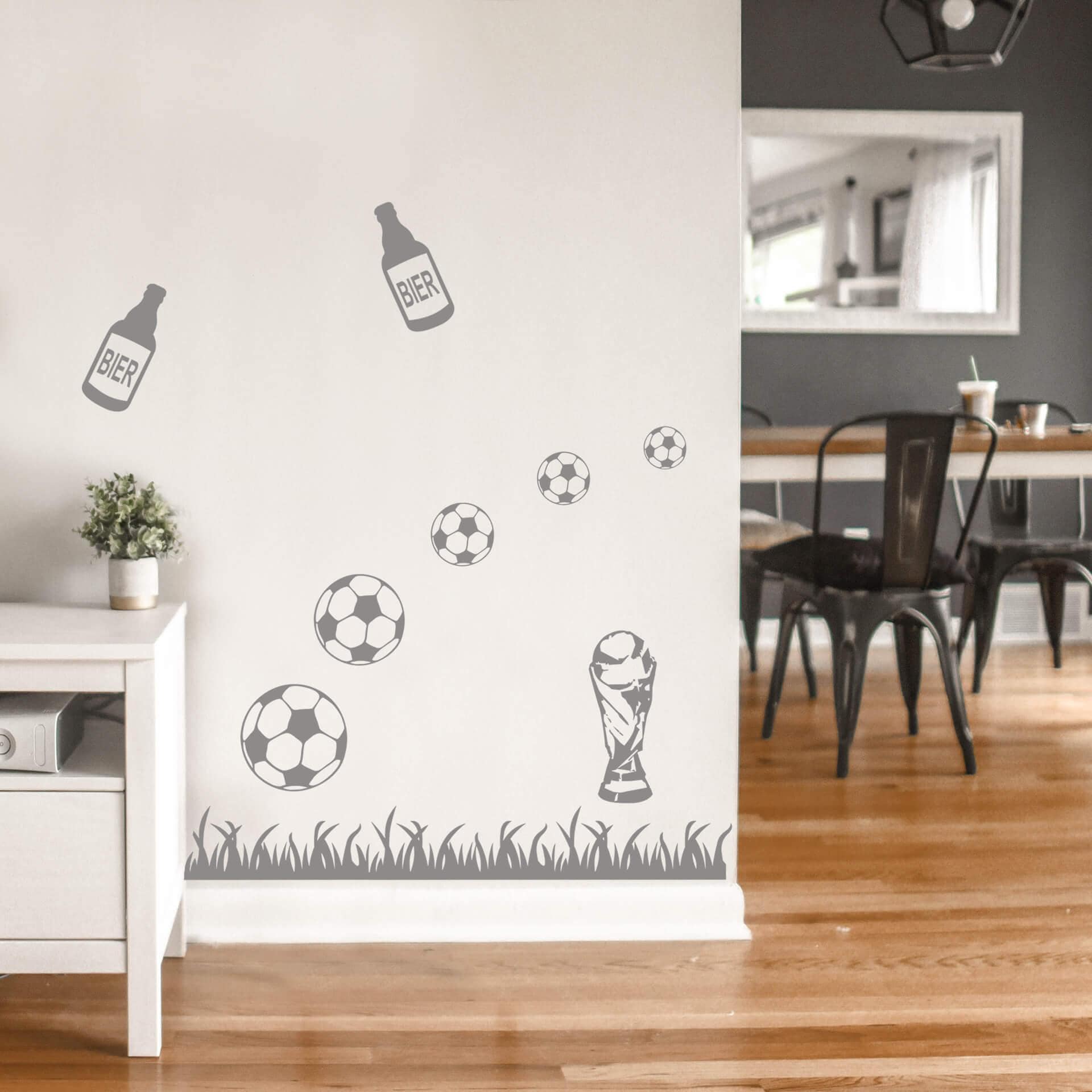 Sticker mural - Set de football