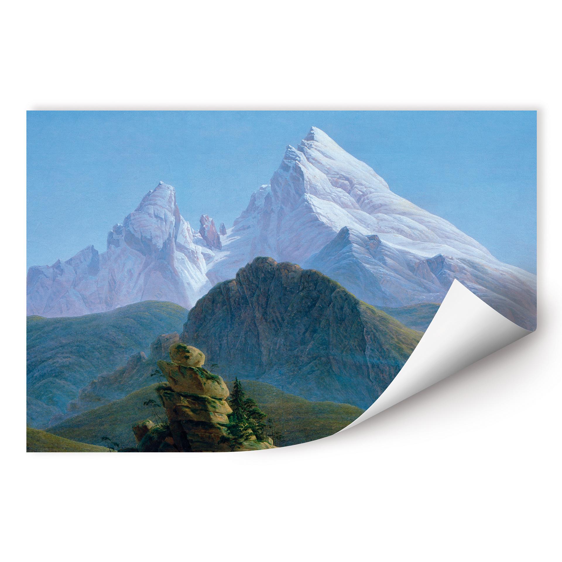Wallprint Friedrich - Der Watzmann