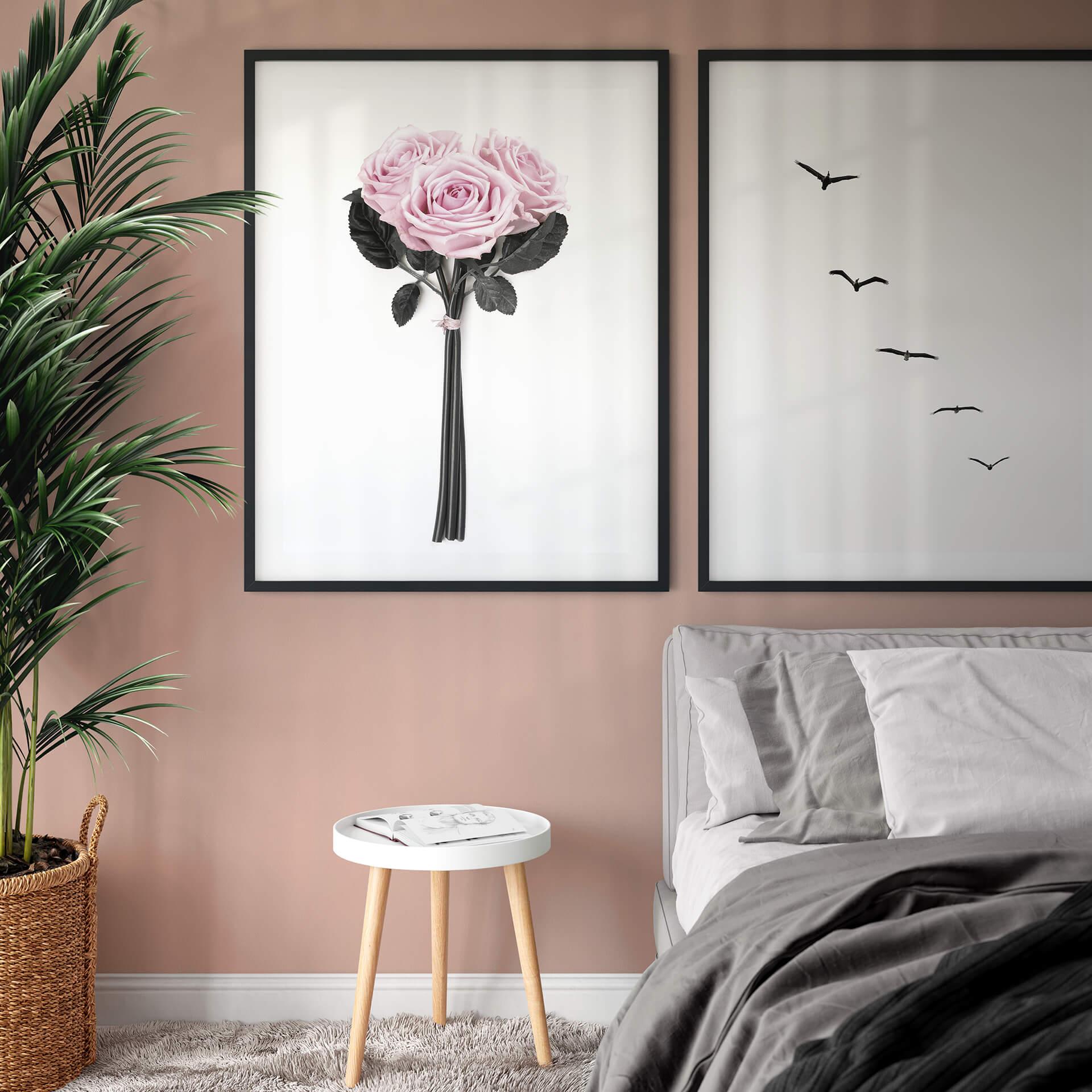 Plakat - Kubistika - Wild Roses