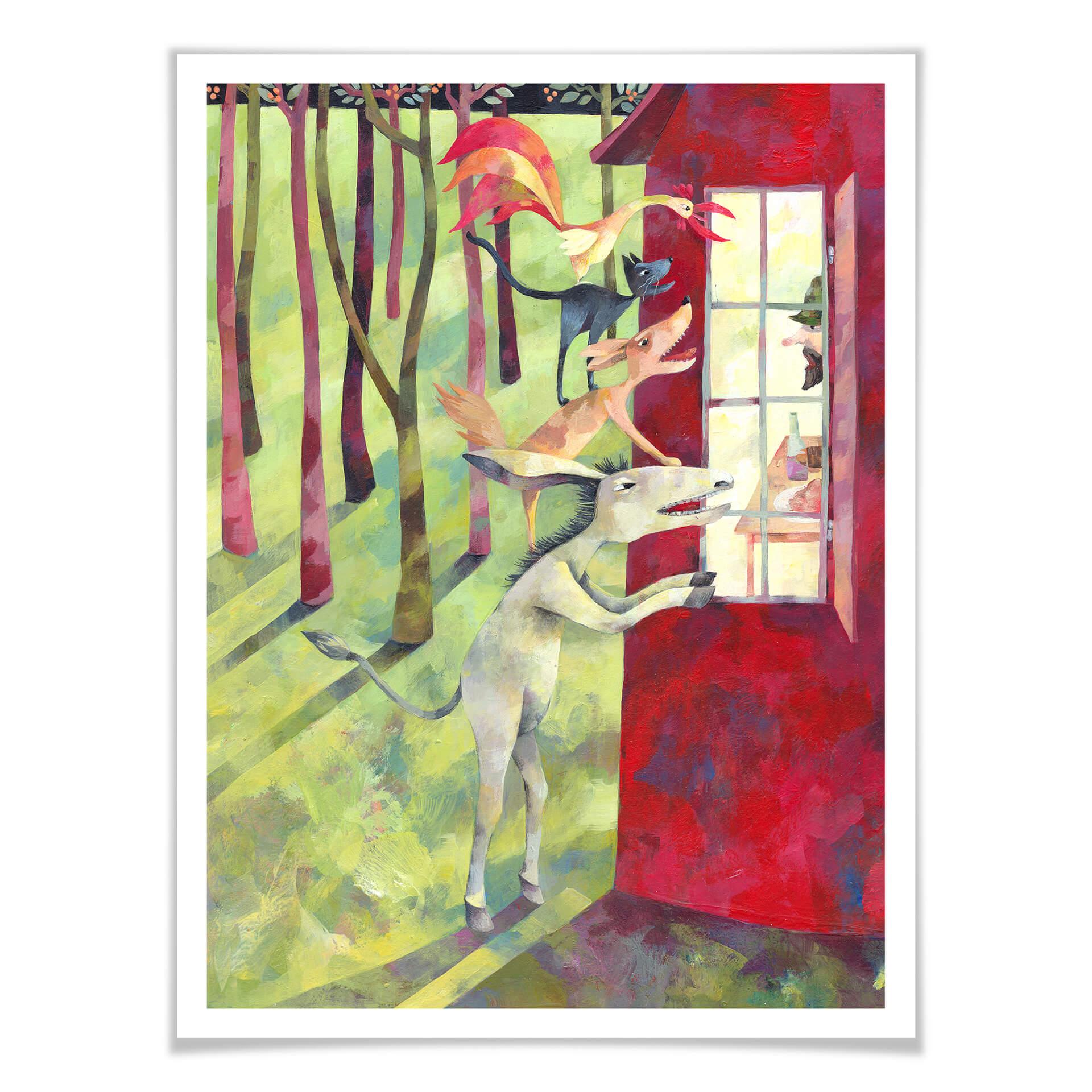 Plakat Blanz - Muzycy z Bremy