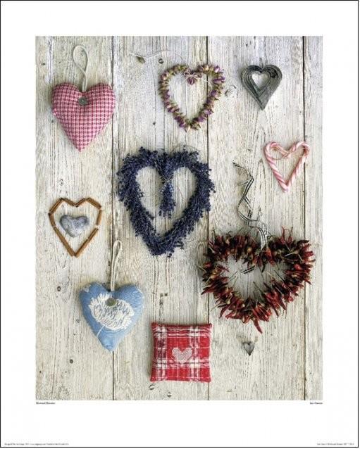 Plakat Howard Shooter - Les Coeurs kunsttryk (40 x 50 cm)