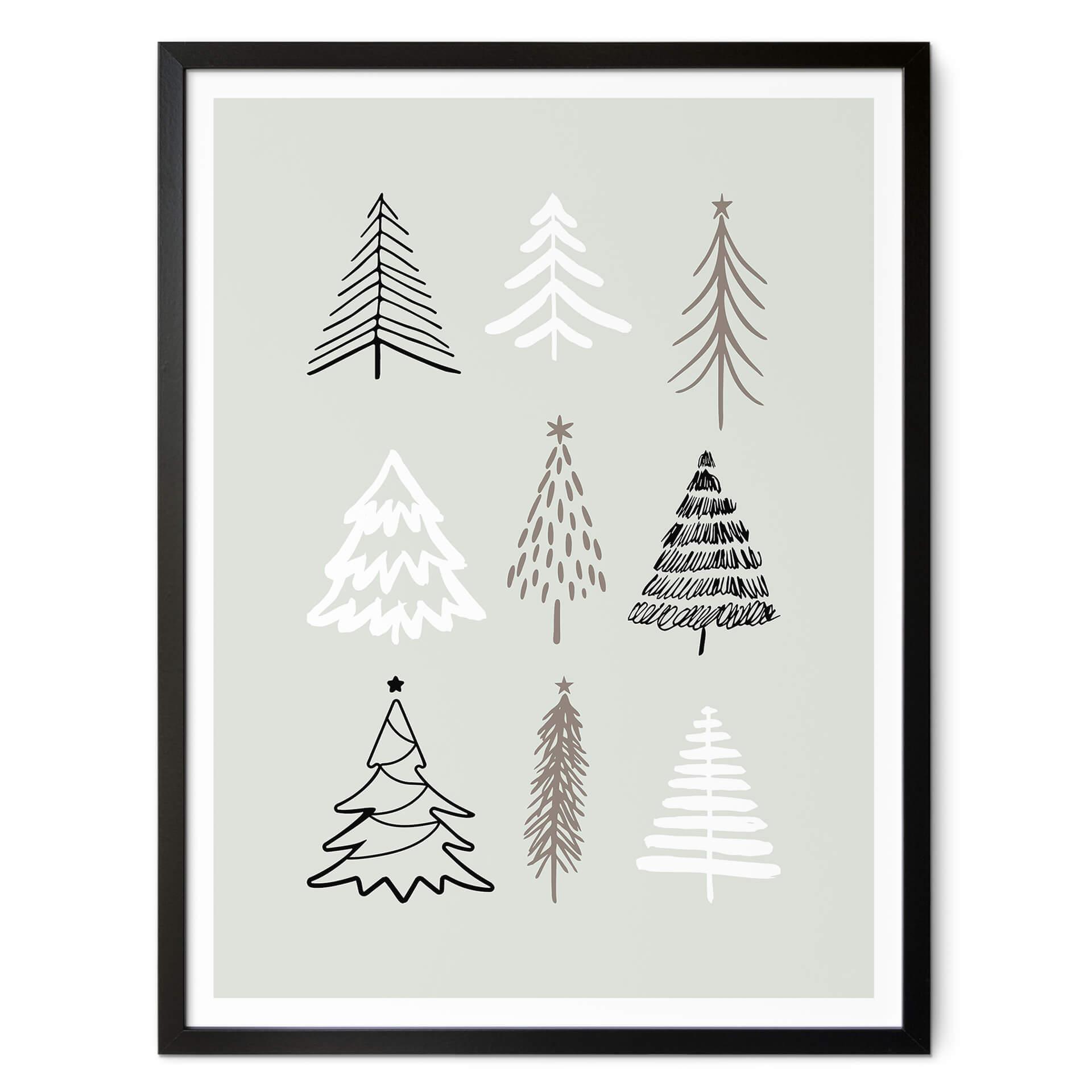 Plakat Kristina - Oh Christmas Trees